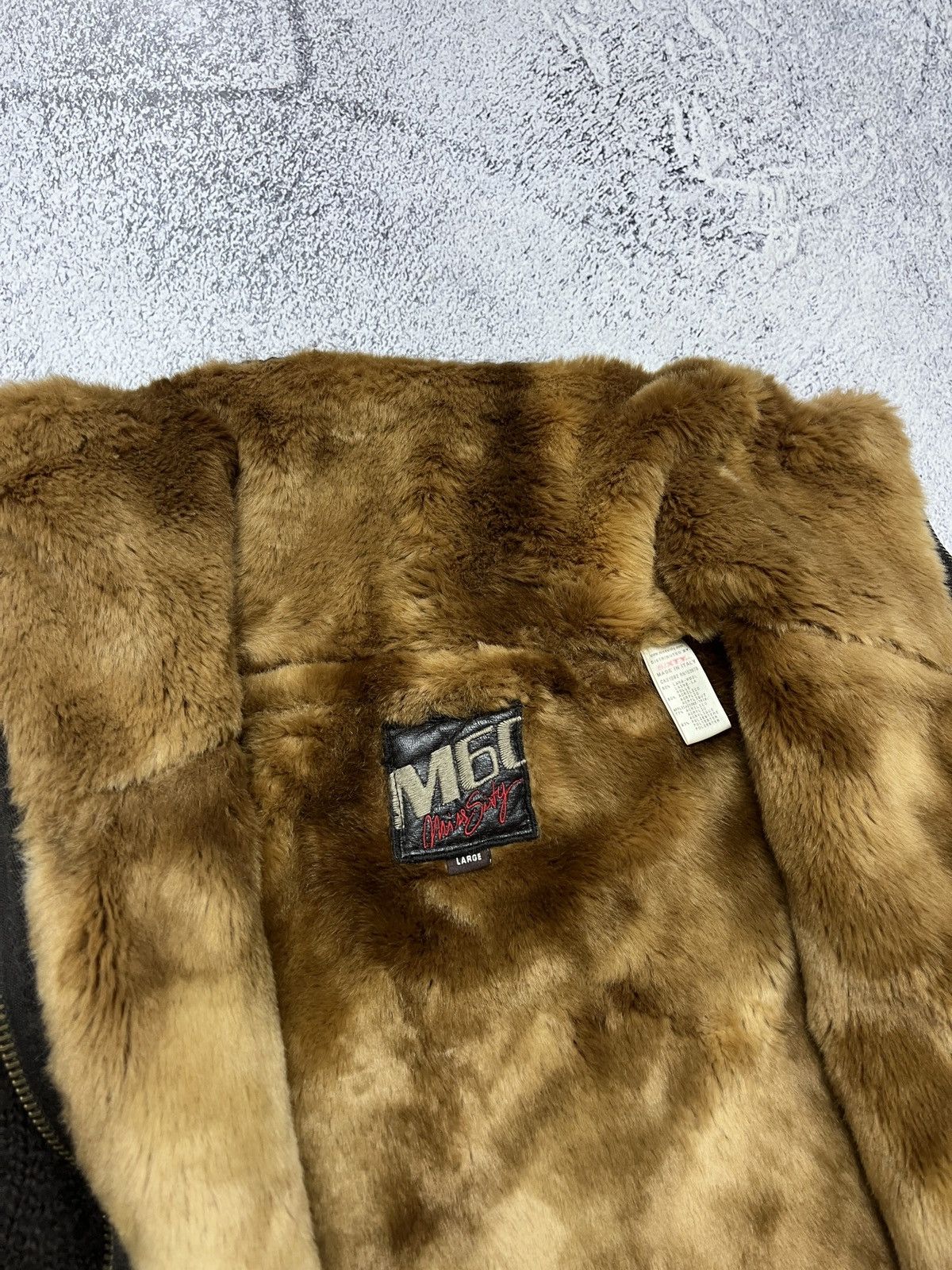 Japanese Brand Miss Sixty Fur Zip Up Crop Knit Sweater Jacket Avant Garde Size US S / EU 44-46 / 1 - 13 Thumbnail