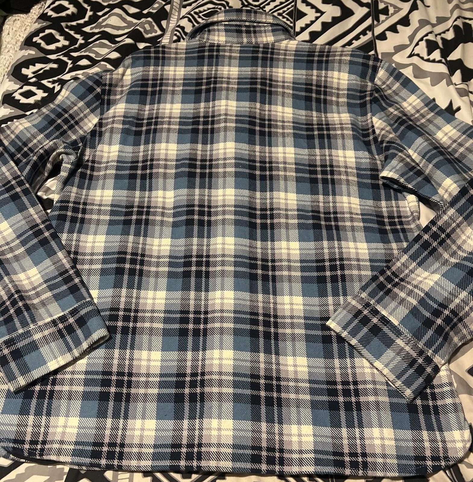 Nautica Nautica Men's Blue Plaid Button-Up Shirt L NWT Size US L / EU 52-54 / 3 - 6 Thumbnail