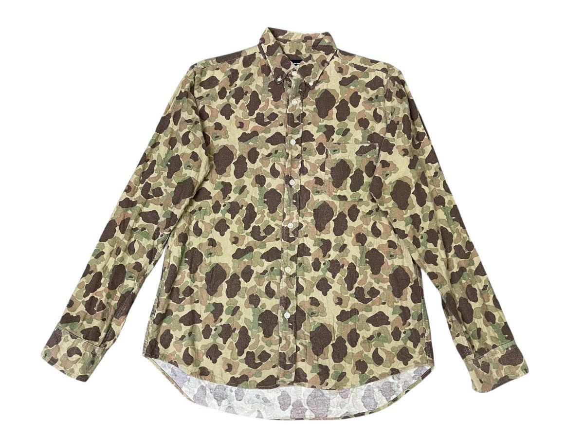 Vintage Niko And Camouflage Full Print Shirt Streetwear