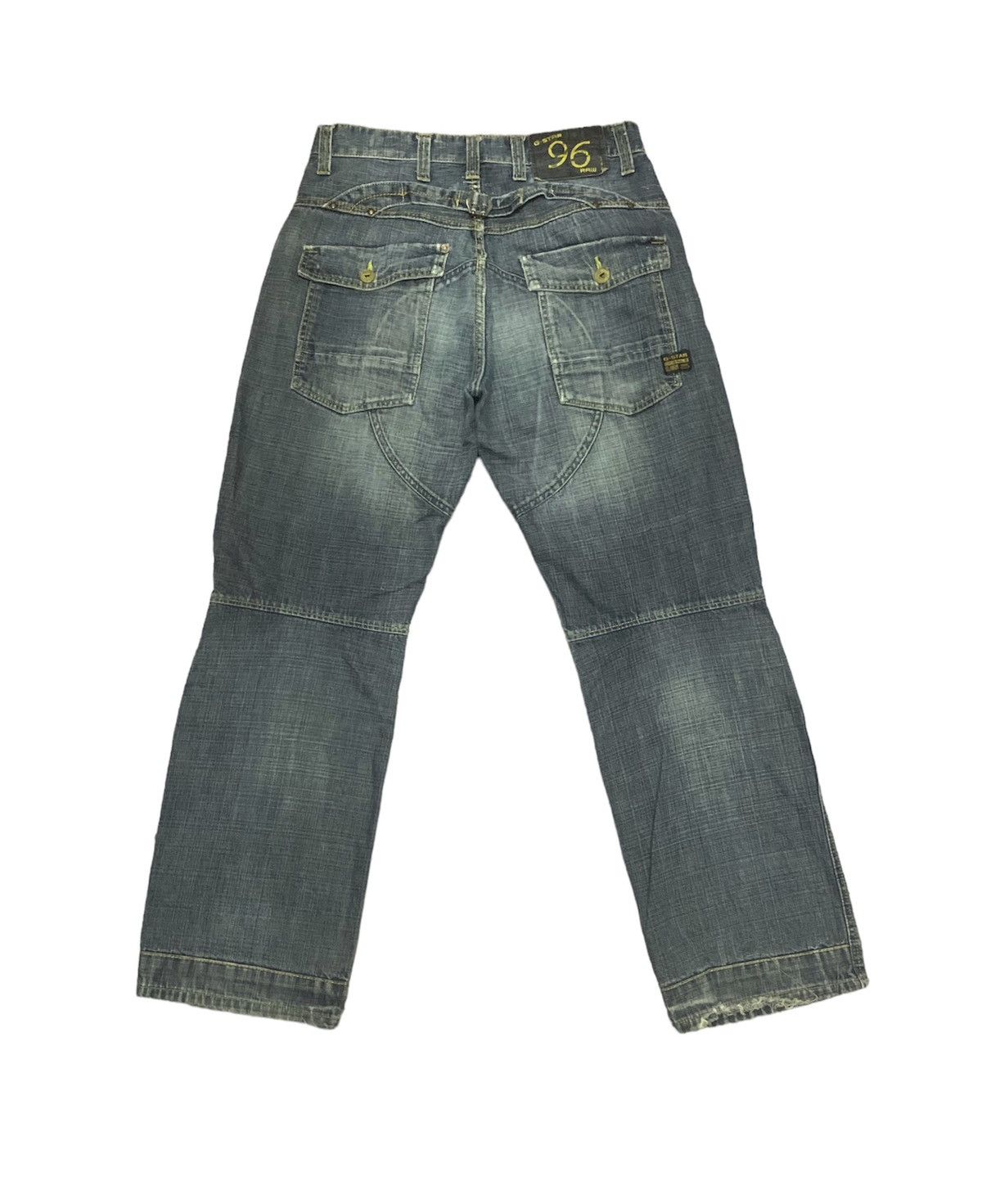 G-Star GSTAR RAW 96 DOUBLE KNEE DENIM Size US 32 / EU 48 - 2 Thumbnail