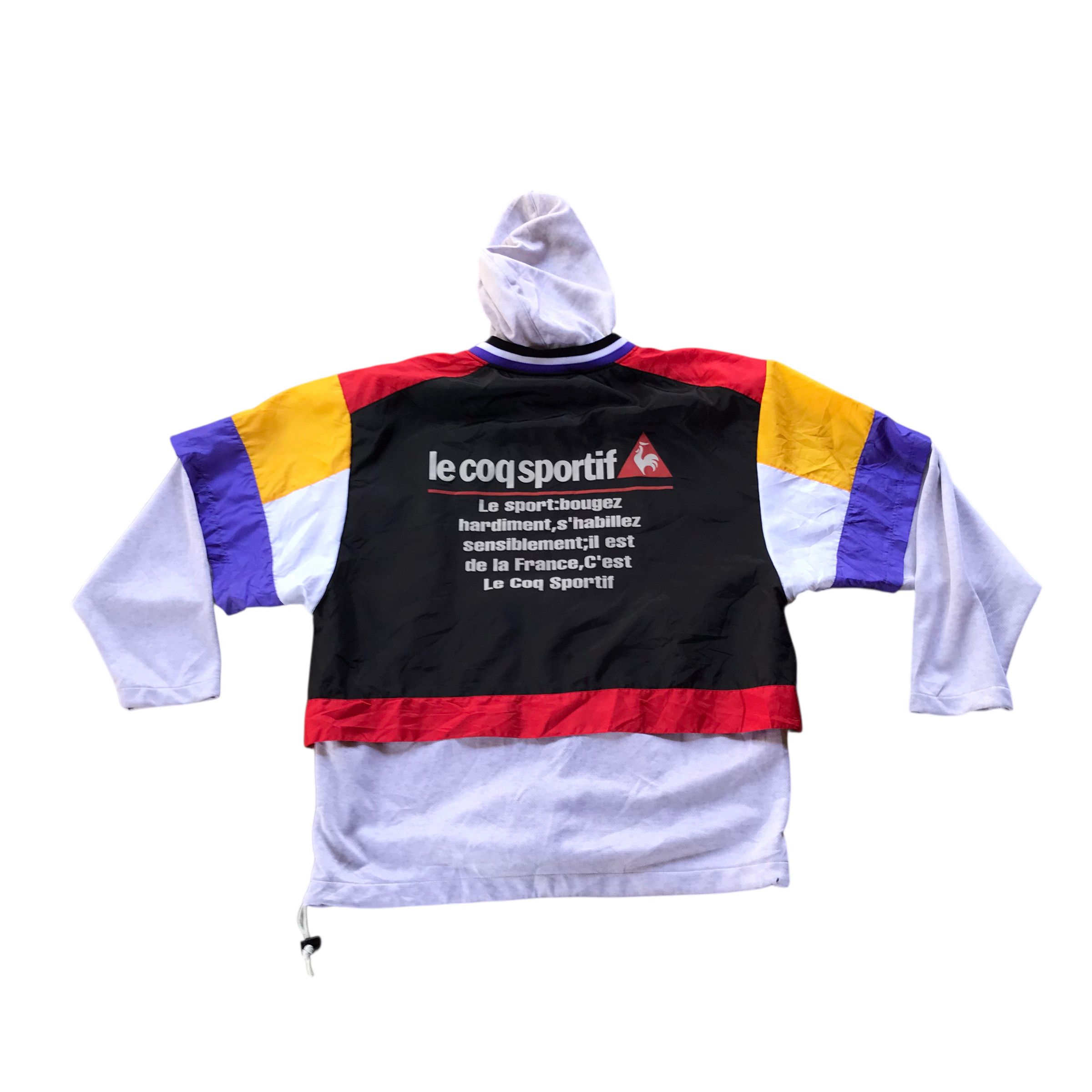 Le Coq Sportif Vintage 90s Le Coq Sportif Long Sleeve / Medium Size Size US M / EU 48-50 / 2 - 6 Thumbnail