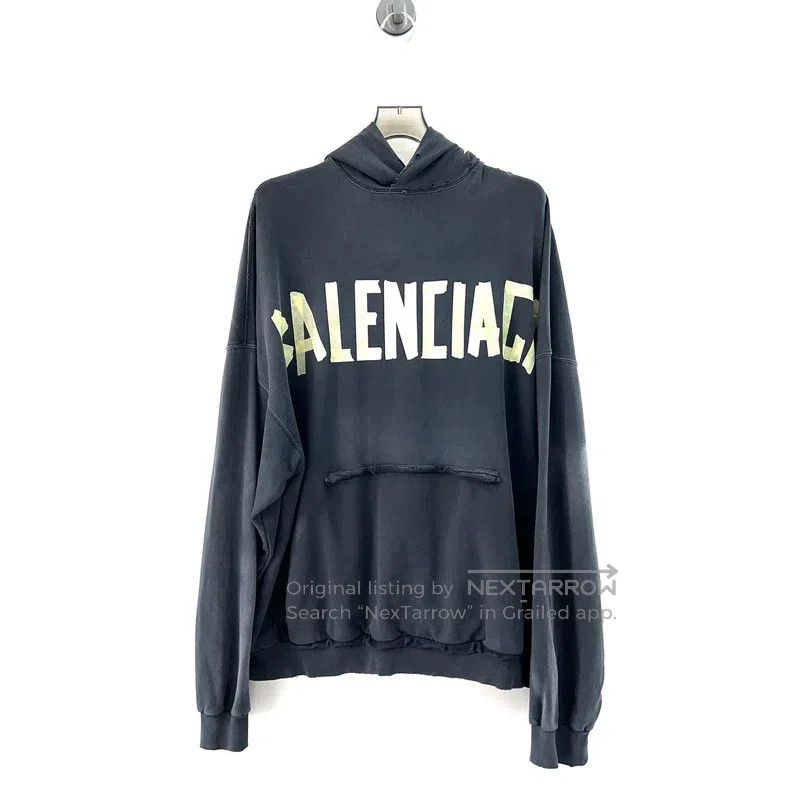 Balenciaga Balenciaga Tape Sweatshirt Size US XL / EU 56 / 4 - 1 Thumbnail