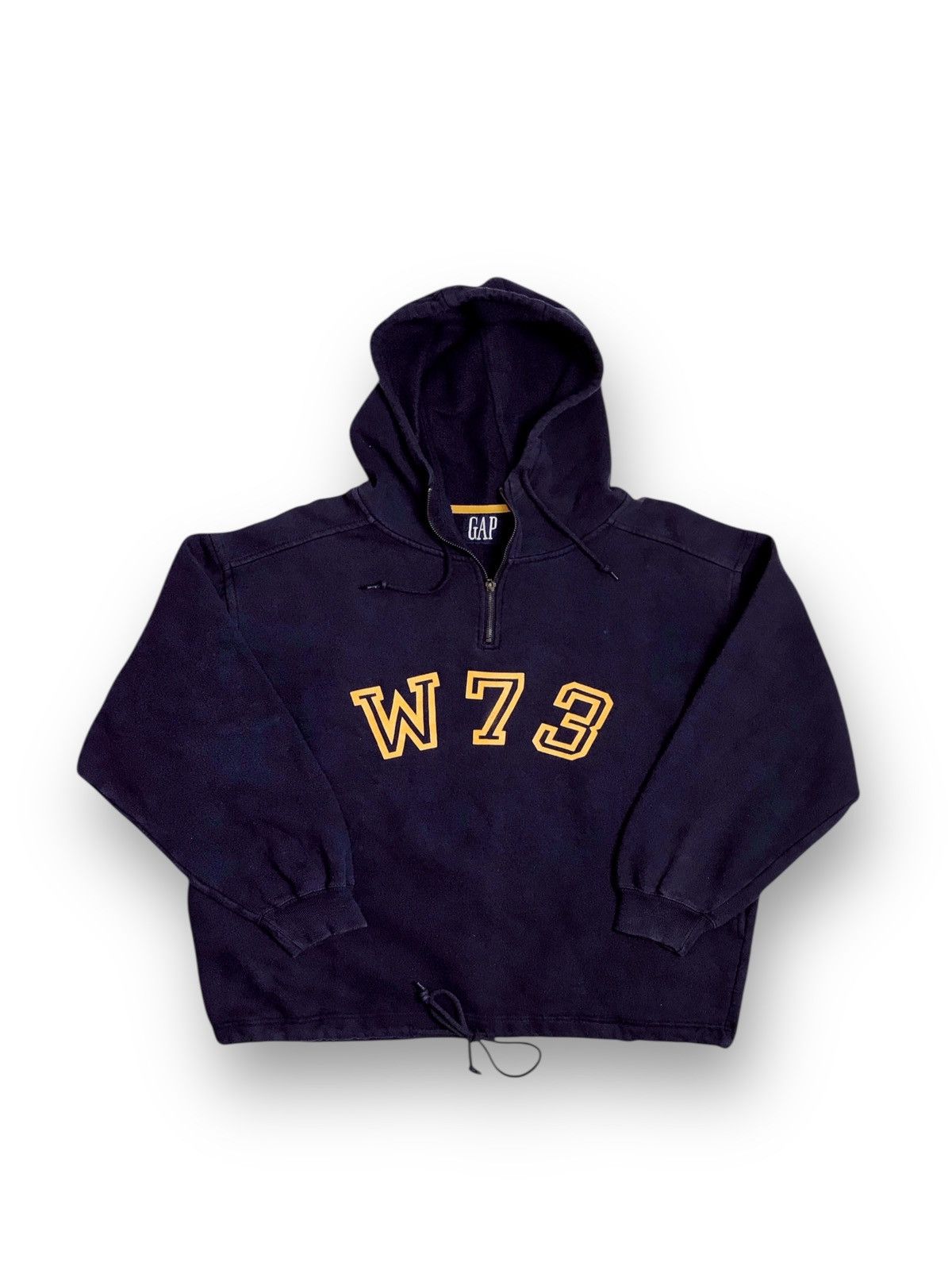 Gap 90s GAP W73 Vintage Half Zipper Hoodie | Grailed