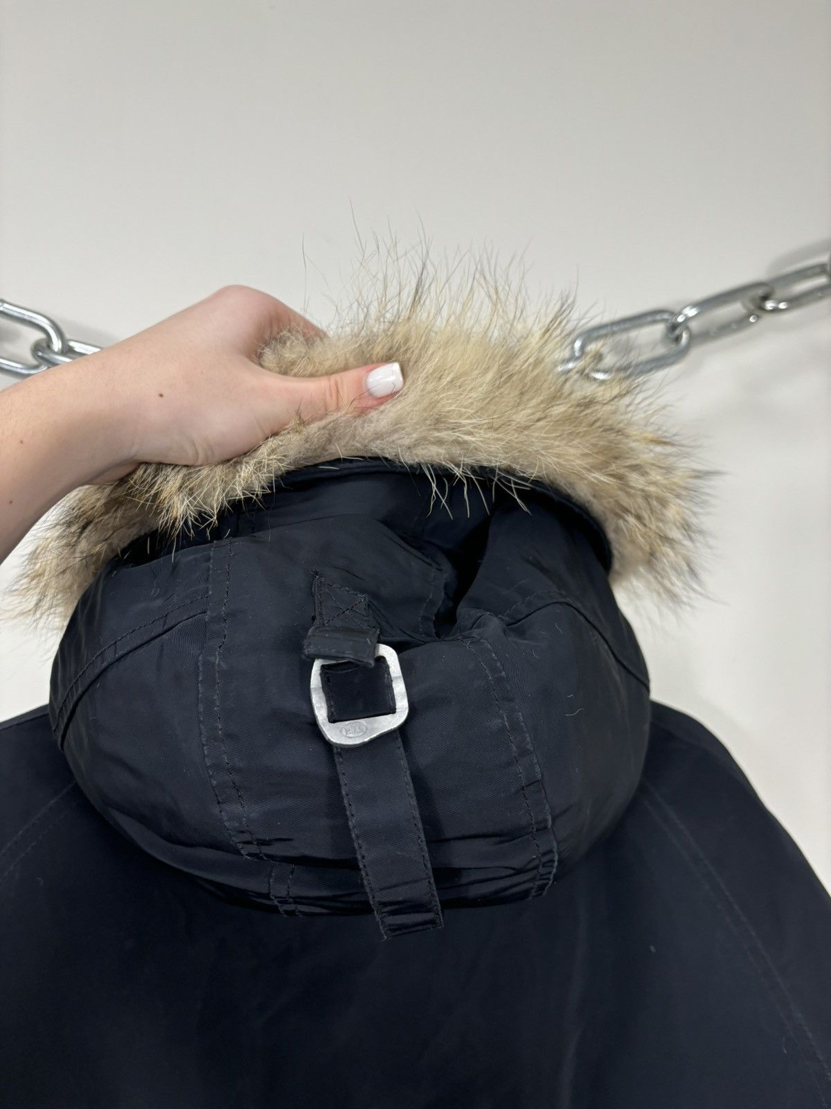 Parajumpers Parajumpers Flea Market Navy Fur Down Puffer Jacket Parka Size US L / EU 52-54 / 3 - 25 Thumbnail