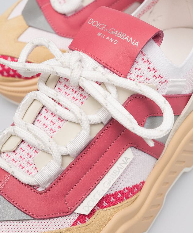 Dolce & Gabbana o1y0925 Low-Top Sneakers in Multicolor Size US 5 / IT 35 - 5 Thumbnail
