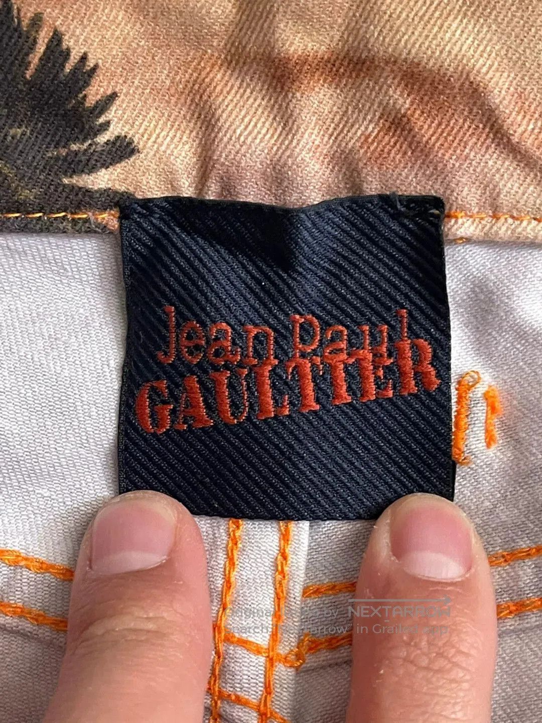 Jean Paul Gaultier Jean Paul Gaultier 12ss Beach Print Jeans. Size US 30 / EU 46 - 7 Thumbnail
