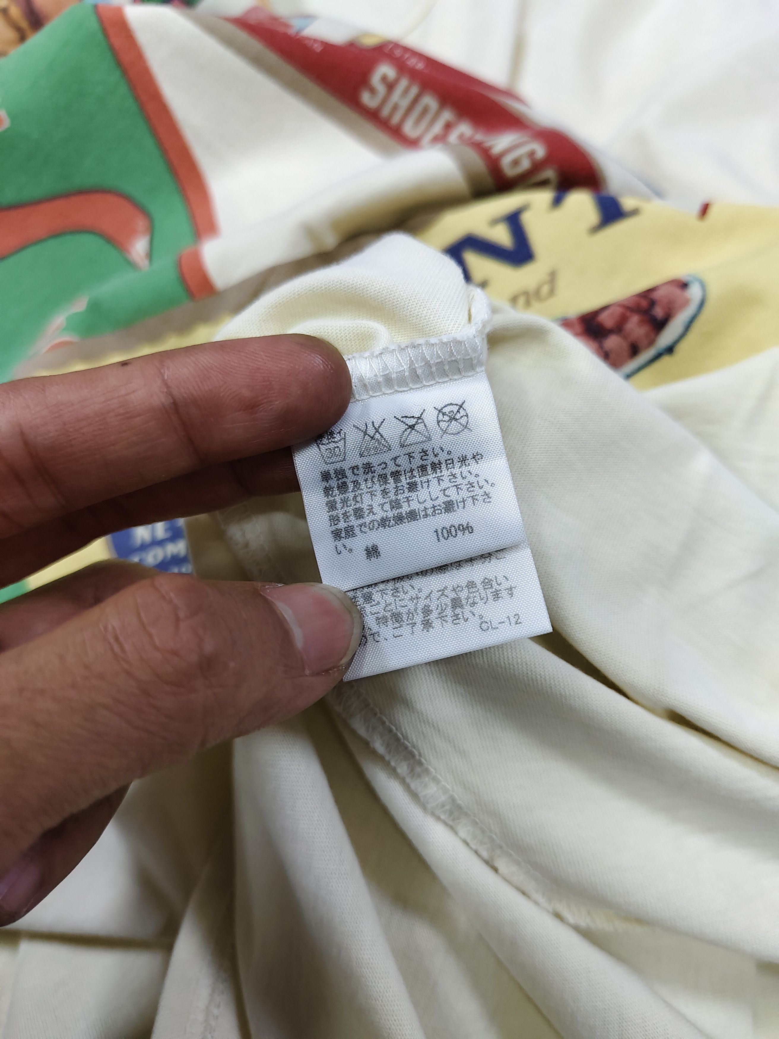 Ne-Net Ne-Net 🇯🇵 Oversized Dolman Sleeve Retro Food Label Collage Size L / US 10 / IT 46 - 11 Thumbnail