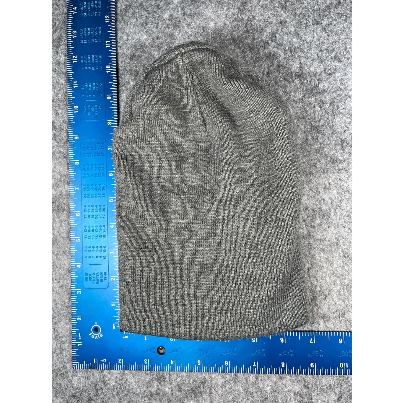 Walmart Walmart Beanie Adult One Size Gray Knit 100% Acrylic Outdoor Ski Hat Mens Size ONE SIZE - 4 Thumbnail