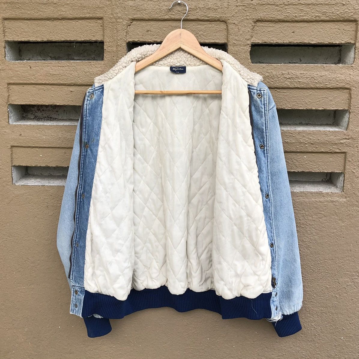 Big John Vintage Big John Oren Tab Distressed Denim Jacket Size US L / EU 52-54 / 3 - 3 Thumbnail
