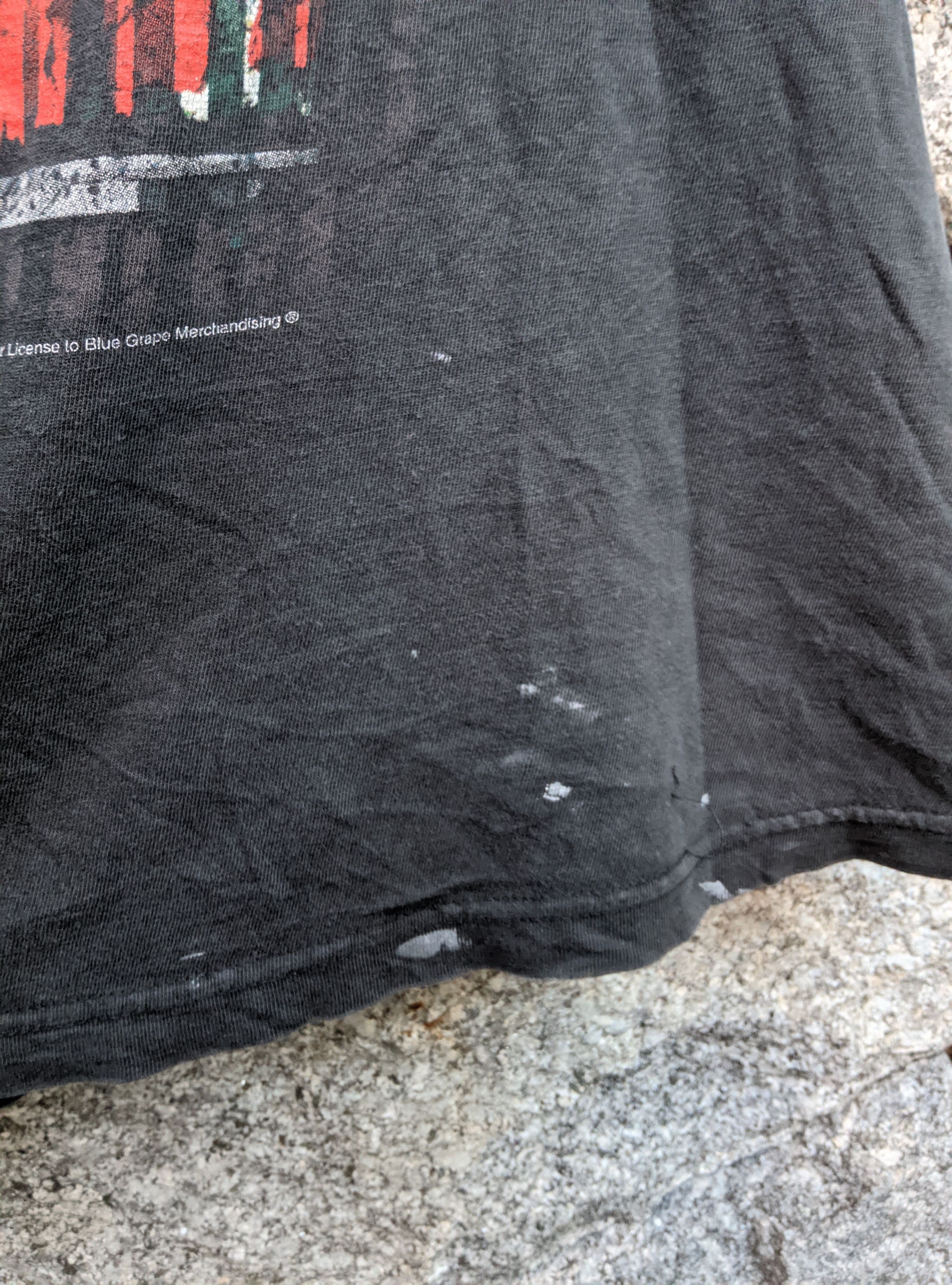Band Tees Vintage 2000 thrashed Slipknot nu metal distressed fade t Size US M / EU 48-50 / 2 - 6 Thumbnail