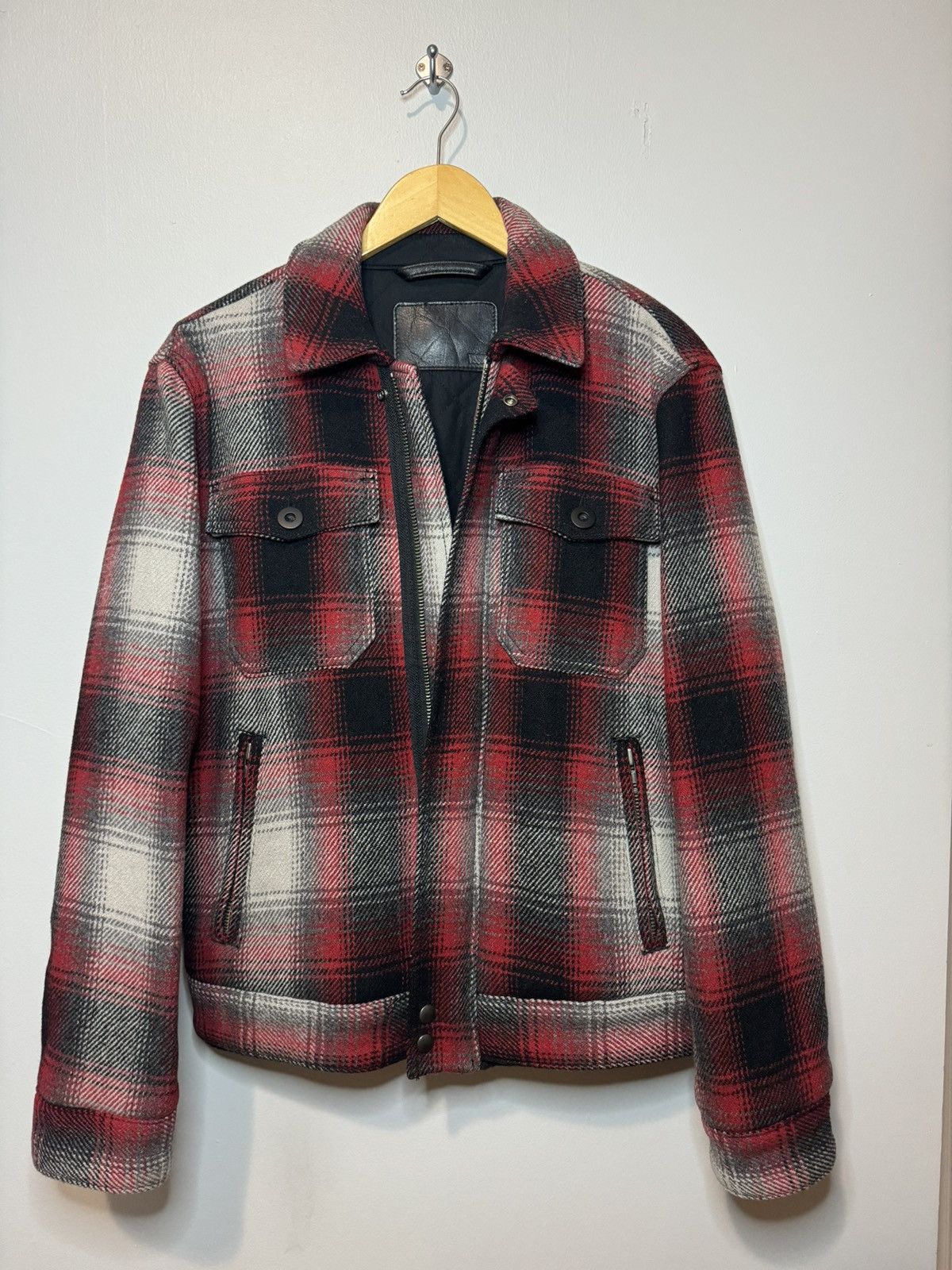 Levi's Vintage Clothing Levi Strauss Men’s Quilted Plaid Wool Jacket Size US S / EU 44-46 / 1 - 2 Thumbnail