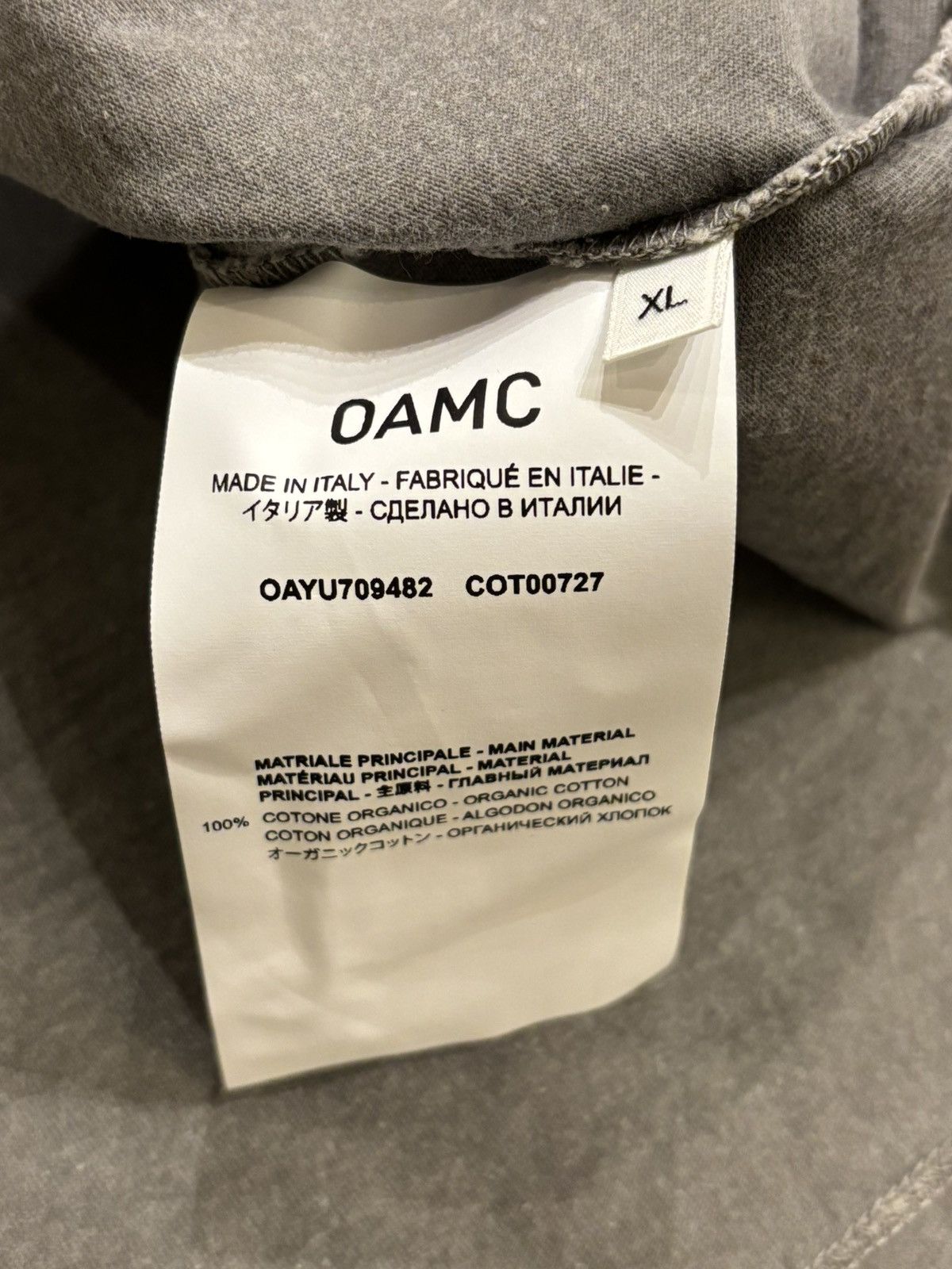 Fragment Design Fragment OAMC Drop Plant Tee Size US XL / EU 56 / 4 - 5 Thumbnail