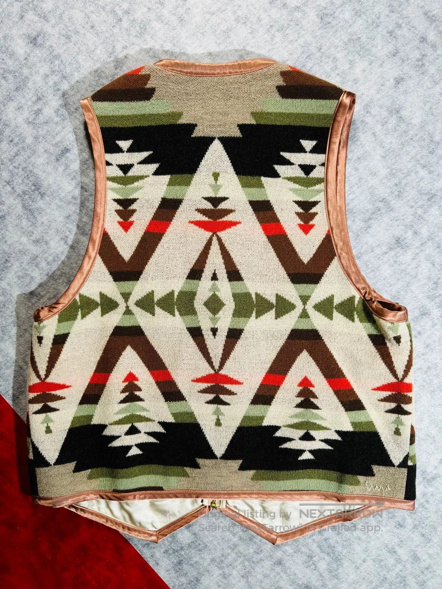 unique jacquard vest from wmv.