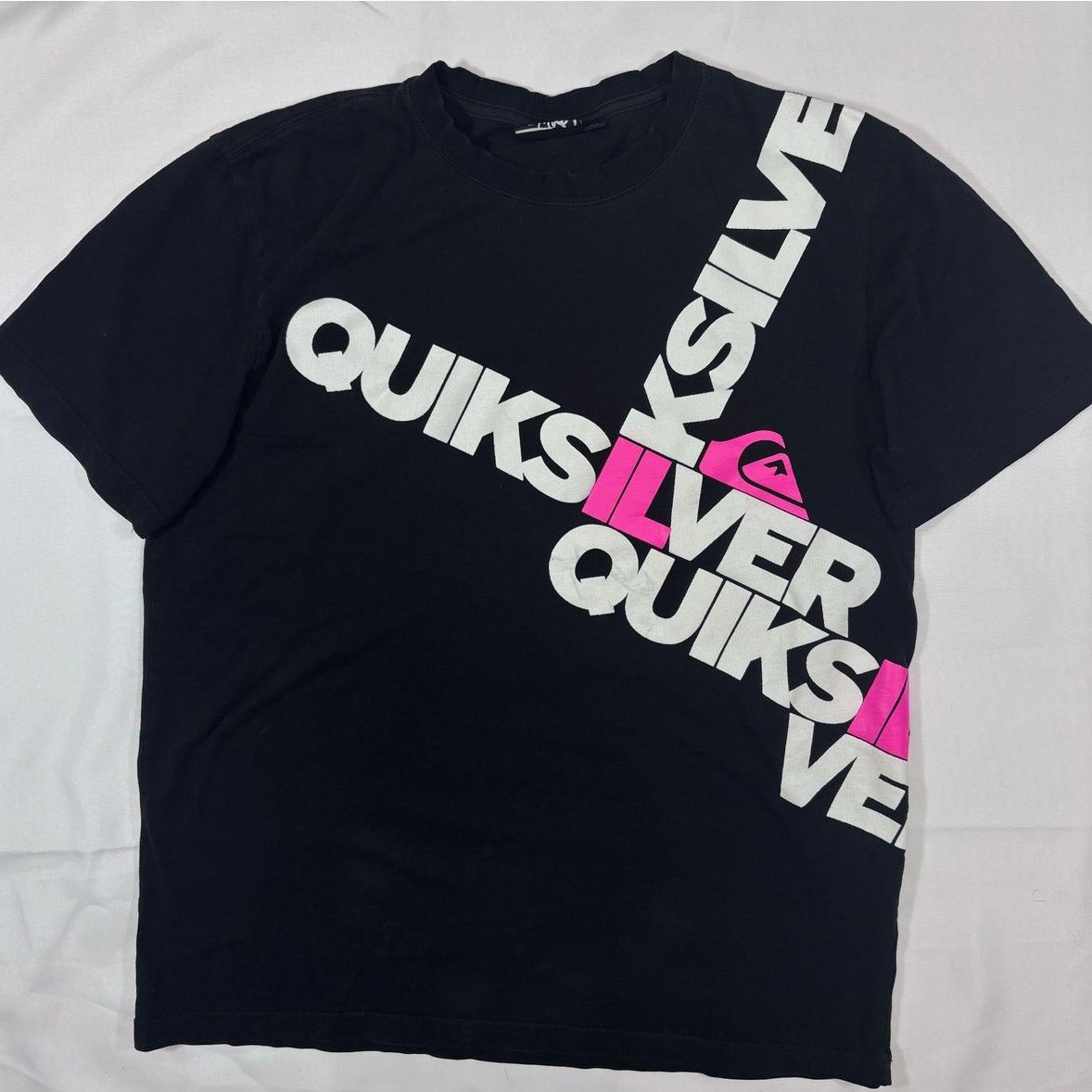 Quiksilver Quiksilver The Original Tee Unisex L Black Modern Vintage Size L / US 10 / IT 46 - 1 Thumbnail