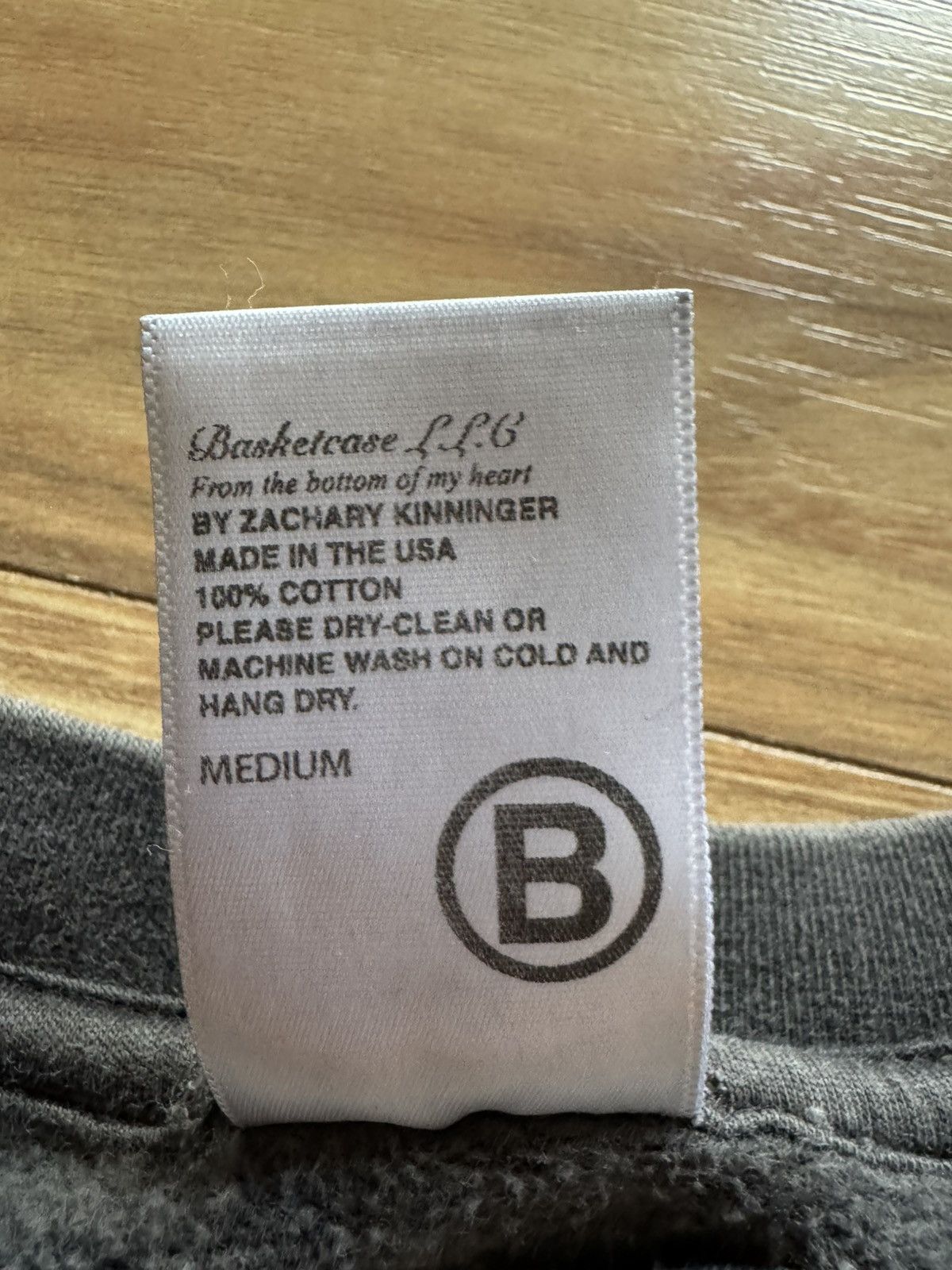 basketcase gallery Basketcase Raw College crew Size US M / EU 48-50 / 2 - 7 Thumbnail