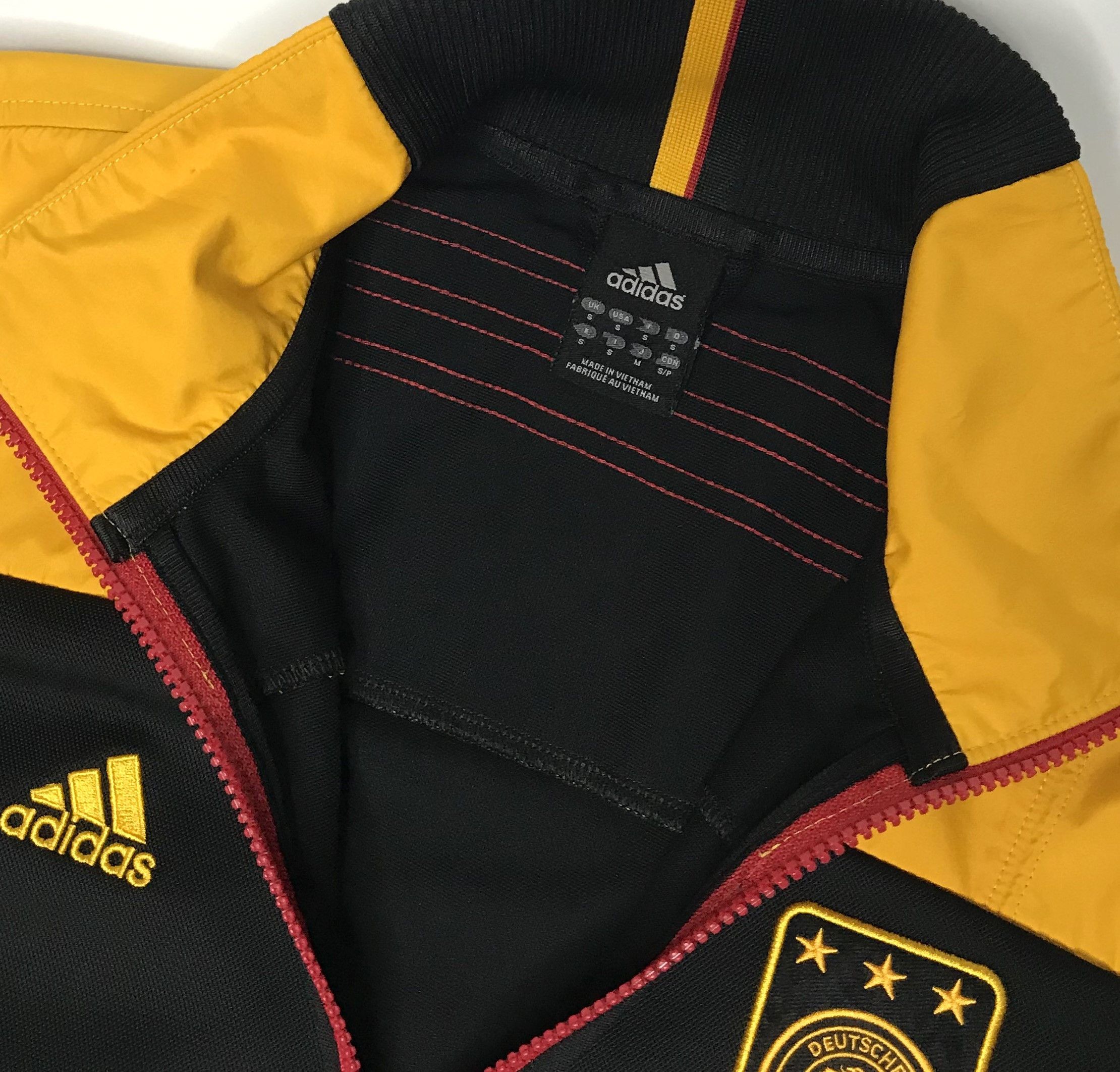 Adidas Germany 2011-12 Adidas Track Jacket Zip Small Size US S / EU 44-46 / 1 - 7 Thumbnail