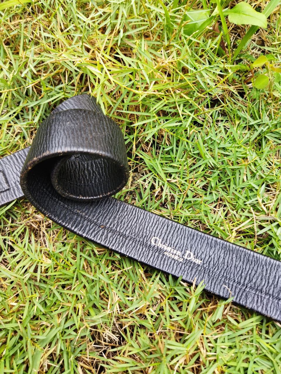 Christian Dior Monsieur Vintage Christian Dior Leather Belt Size ONE SIZE - 6 Thumbnail