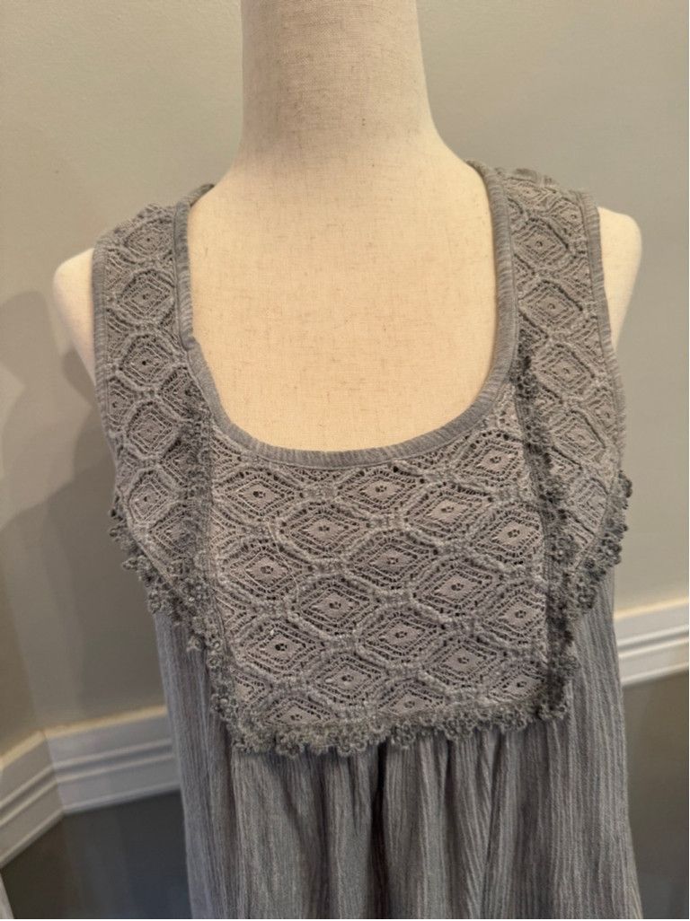 Target Basics Knox Rose | Gray Tank Top | Size S Size S / US 4 / IT 40 - 2 Thumbnail
