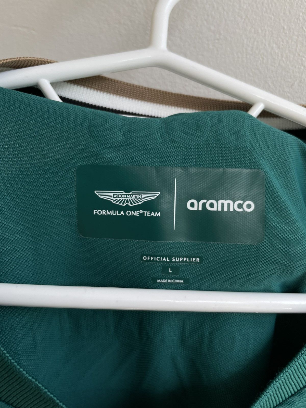 Formula 1 Aston Martin F1 Team Fernando Alonso #14 Aramco T-Shirt Tee Size US L / EU 52-54 / 3 - 20 Thumbnail
