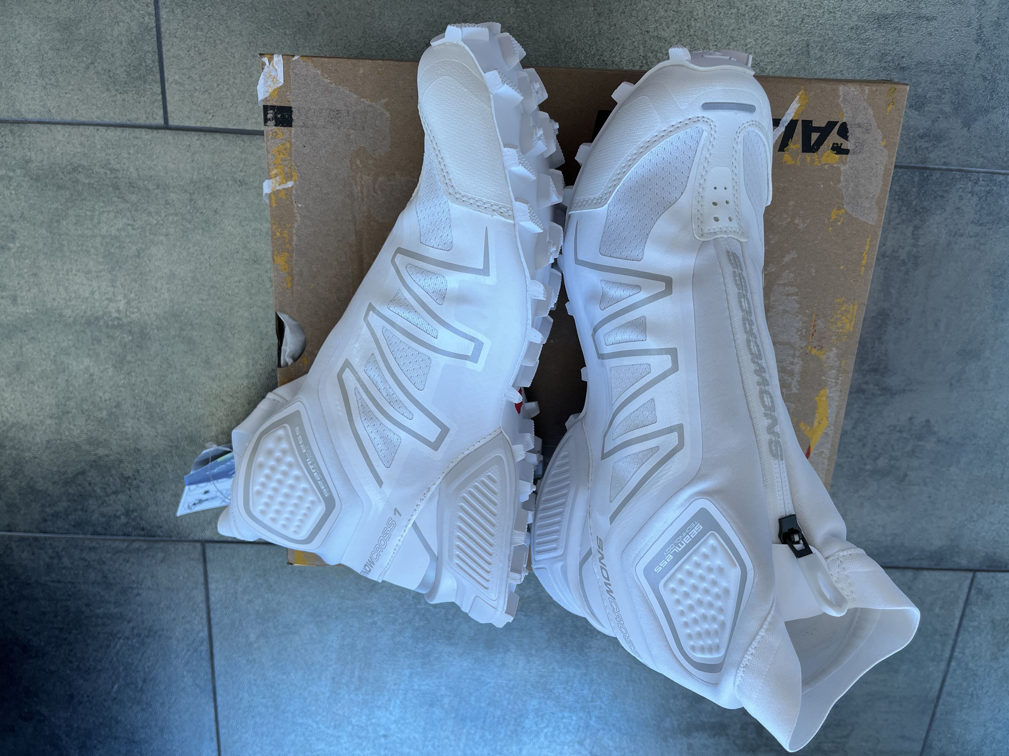 Salomon Salomon Snowcross Hightop White Size US 8.5 / EU 41-42 - 5 Thumbnail
