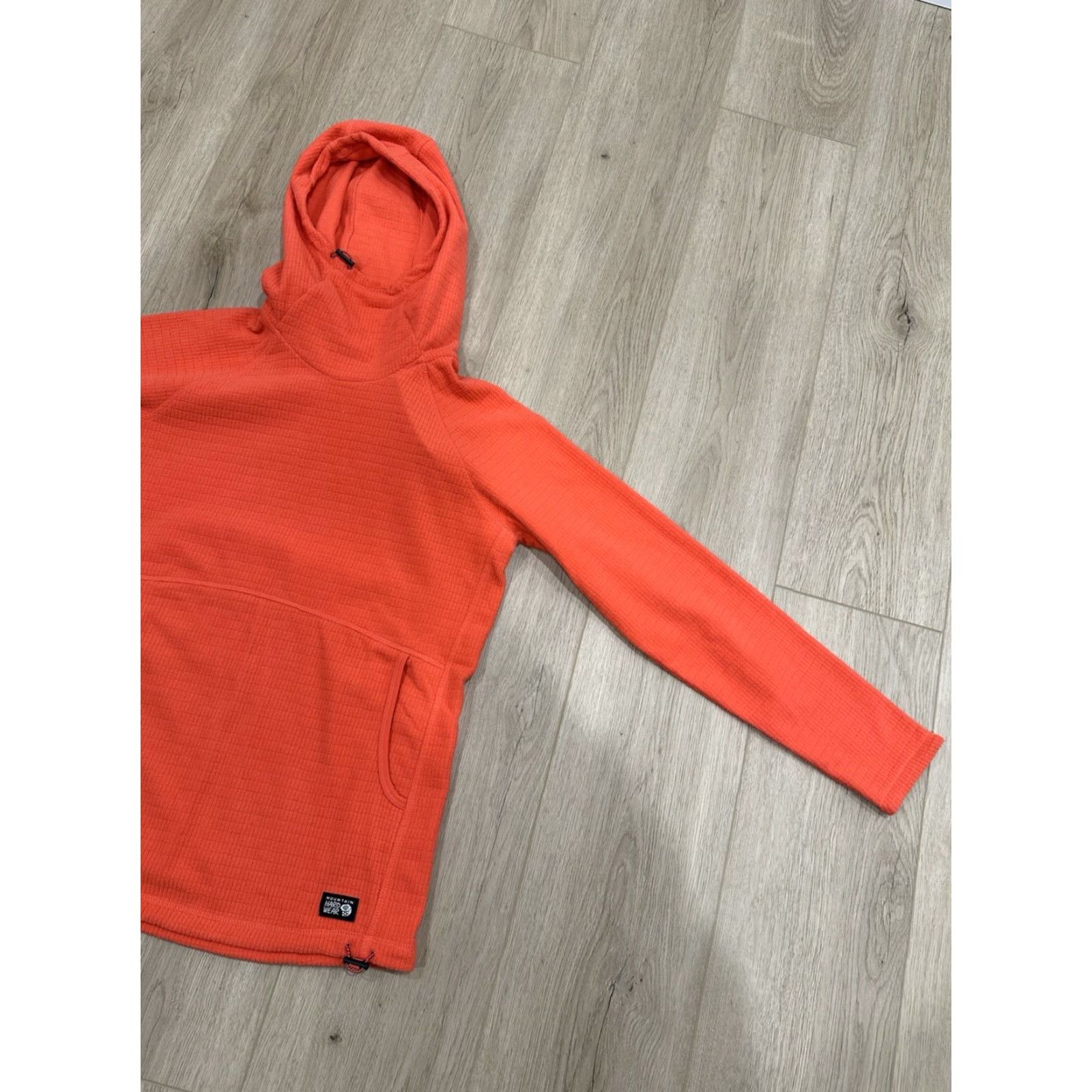 Mountain Hardwear NWT Mountain Hardwear Summit Grid Tunic Hoody Shirt XS Pink Womens Size XS / US 0-2 / IT 36-38 - 2 Thumbnail