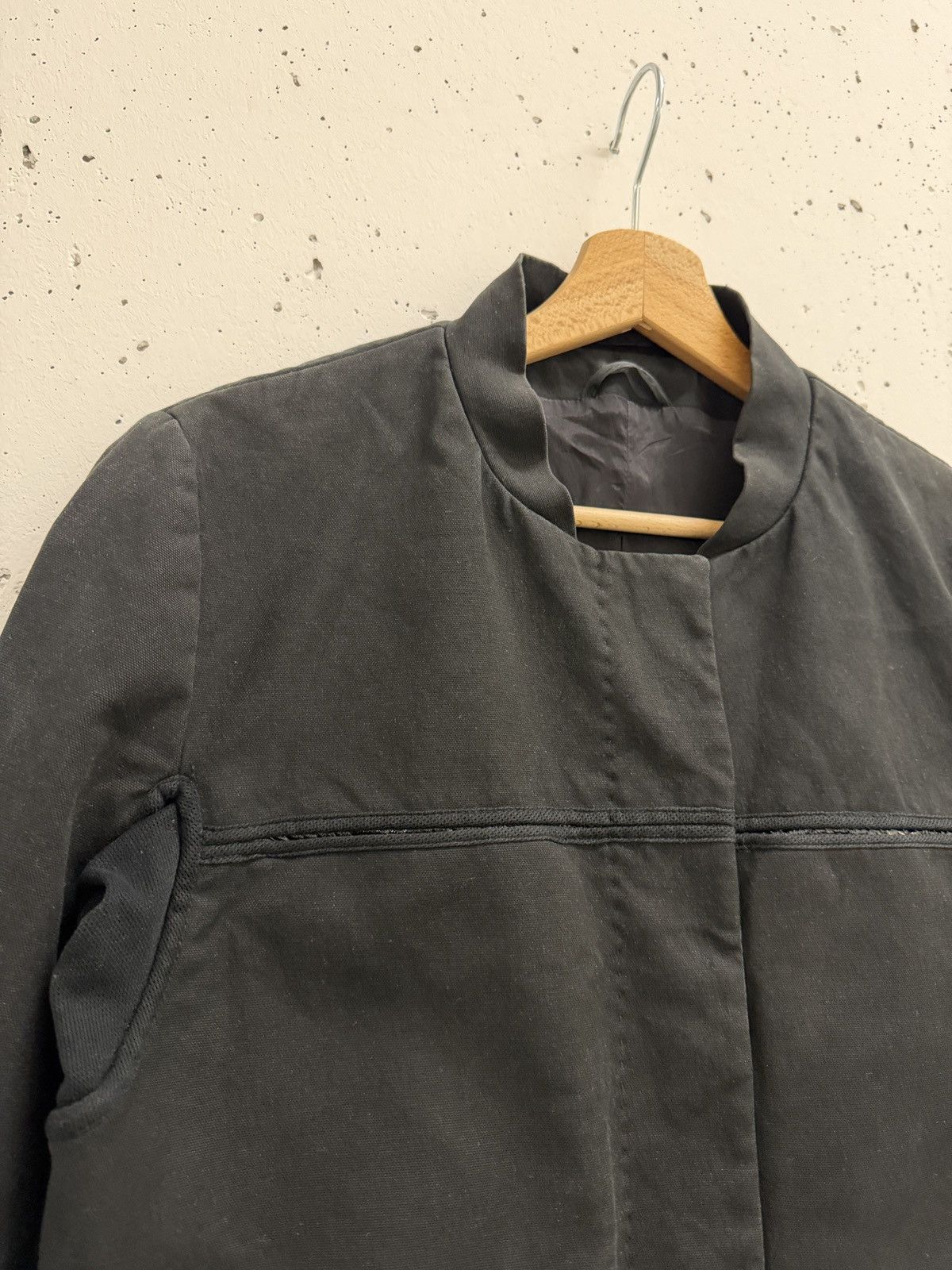 Helmut Lang Helmut Lang AW2002 Structured Coat Size L / US 10 / IT 46 - 3 Thumbnail