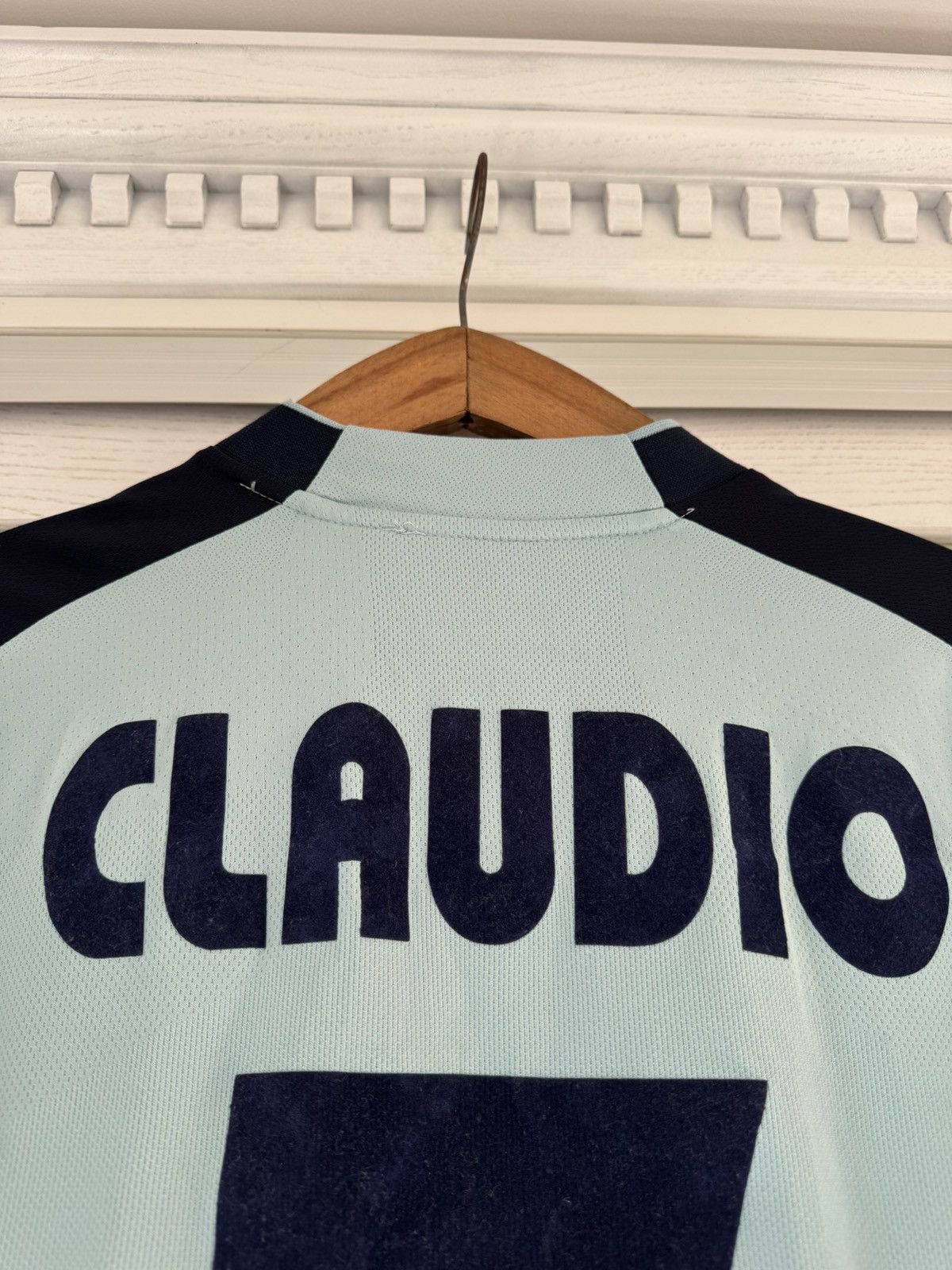 Puma Vintage Lazio 2002-2003 Claudio #7 Third Soccer Jersey Shirt Size US M / EU 48-50 / 2 - 10 Thumbnail