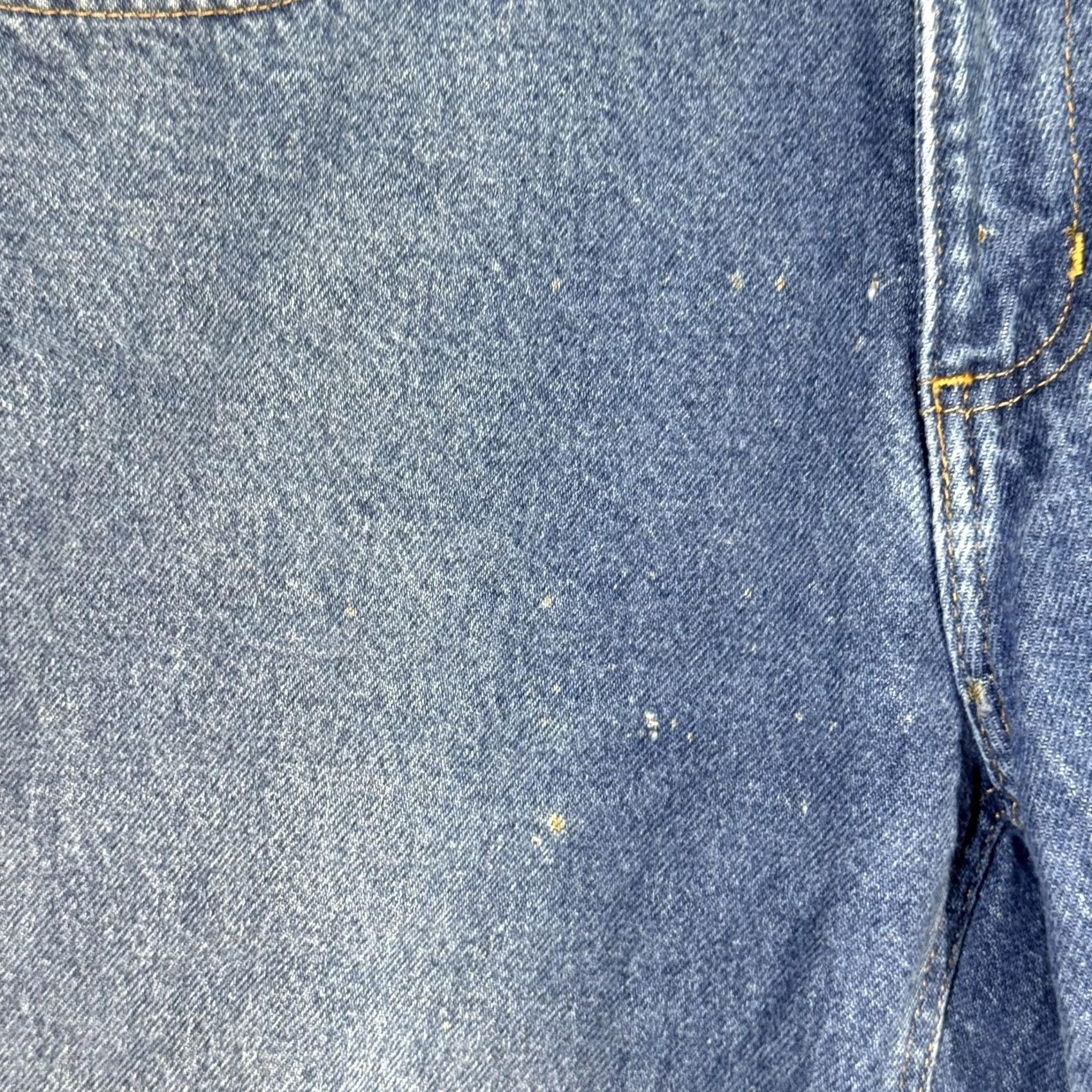 Carhartt VINTAGE Carhartt Jeans Mens 29x30 Blue Relaxed Fit Straight Leg Workwear Denim Zip Fly Size US 29 - 4 Thumbnail