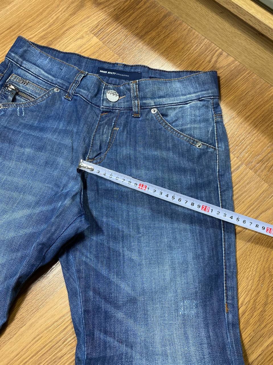 Japanese Brand Crazy Crash Dirty Baggy Faded Jean Japan Avant Garde Style Size US 26 / EU 42 - 7 Thumbnail