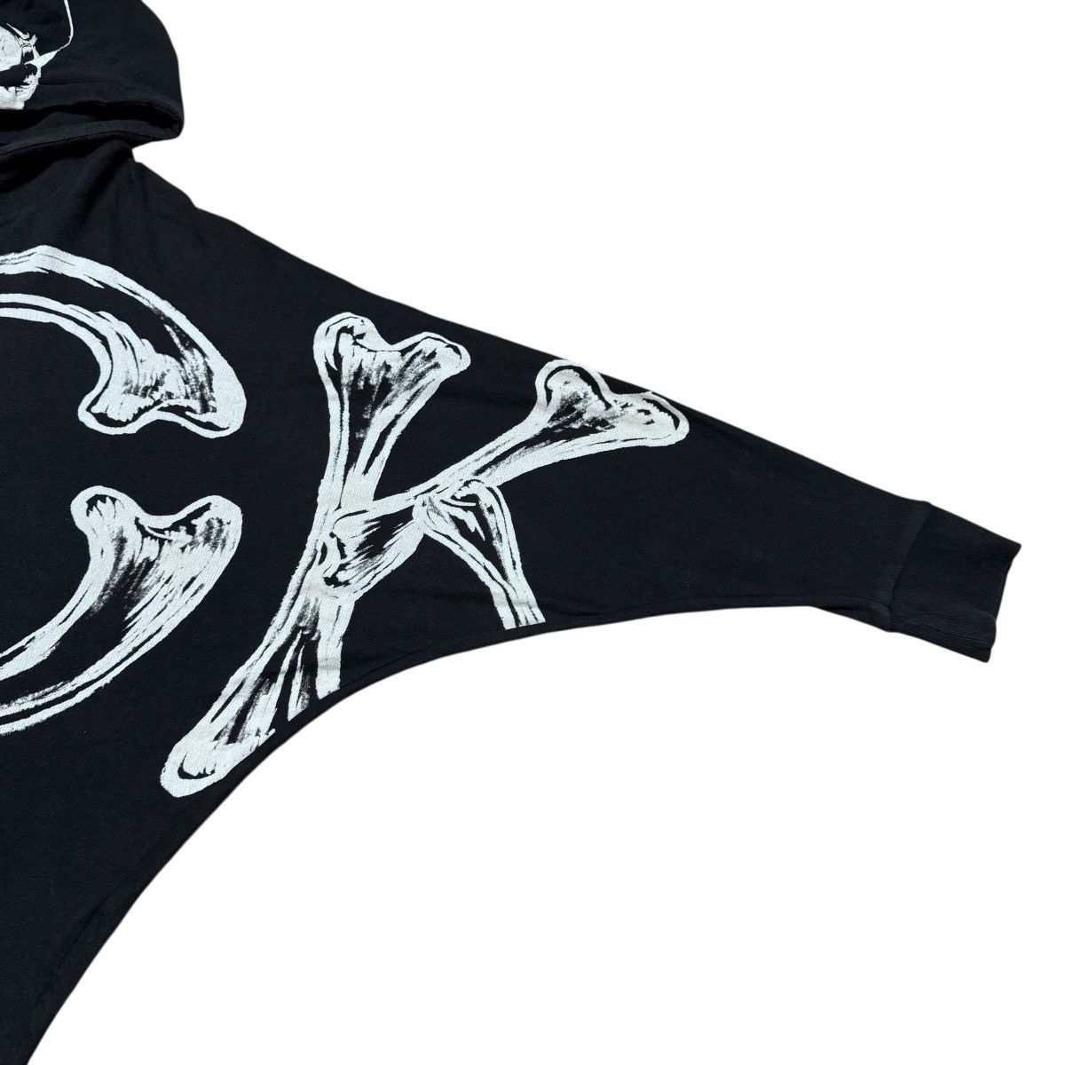 Le Grande Bleu (L.G.B.) GLAD NEWS Mohawk Hoodie Rock Skull Size US M / EU 48-50 / 2 - 7 Thumbnail