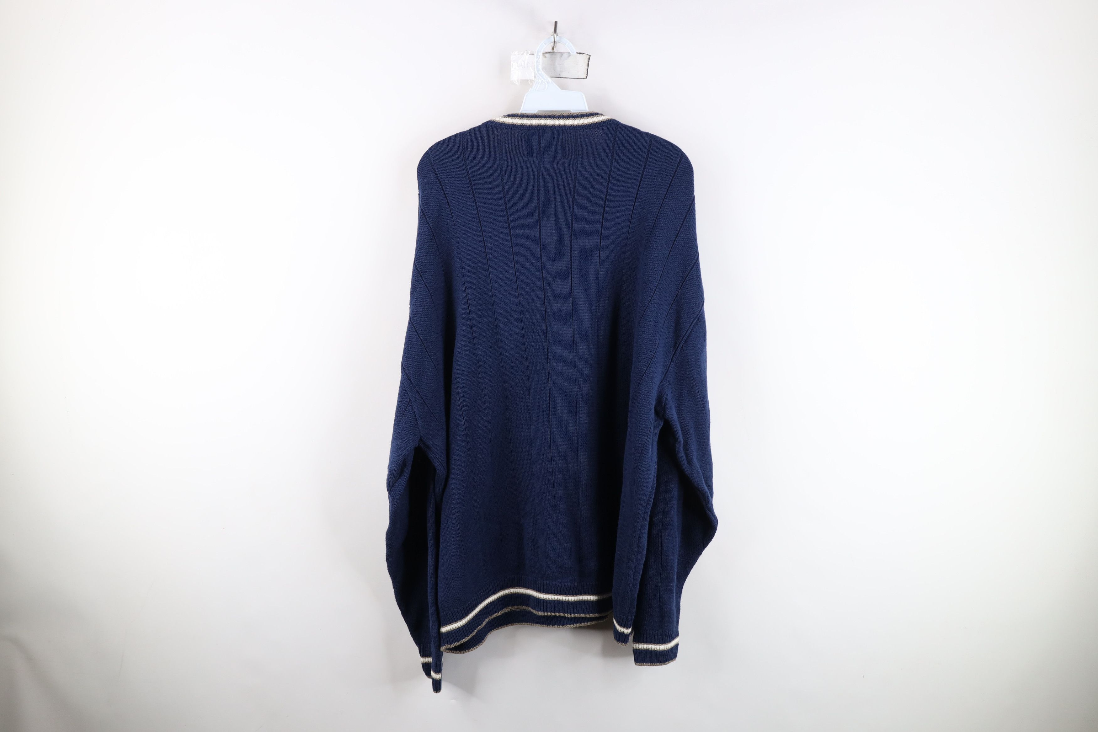 Vintage Vintage 90s D Detroit Tigers Baseball Knit Sweater USA Size US XXL / EU 58 / 5 - 8 Thumbnail