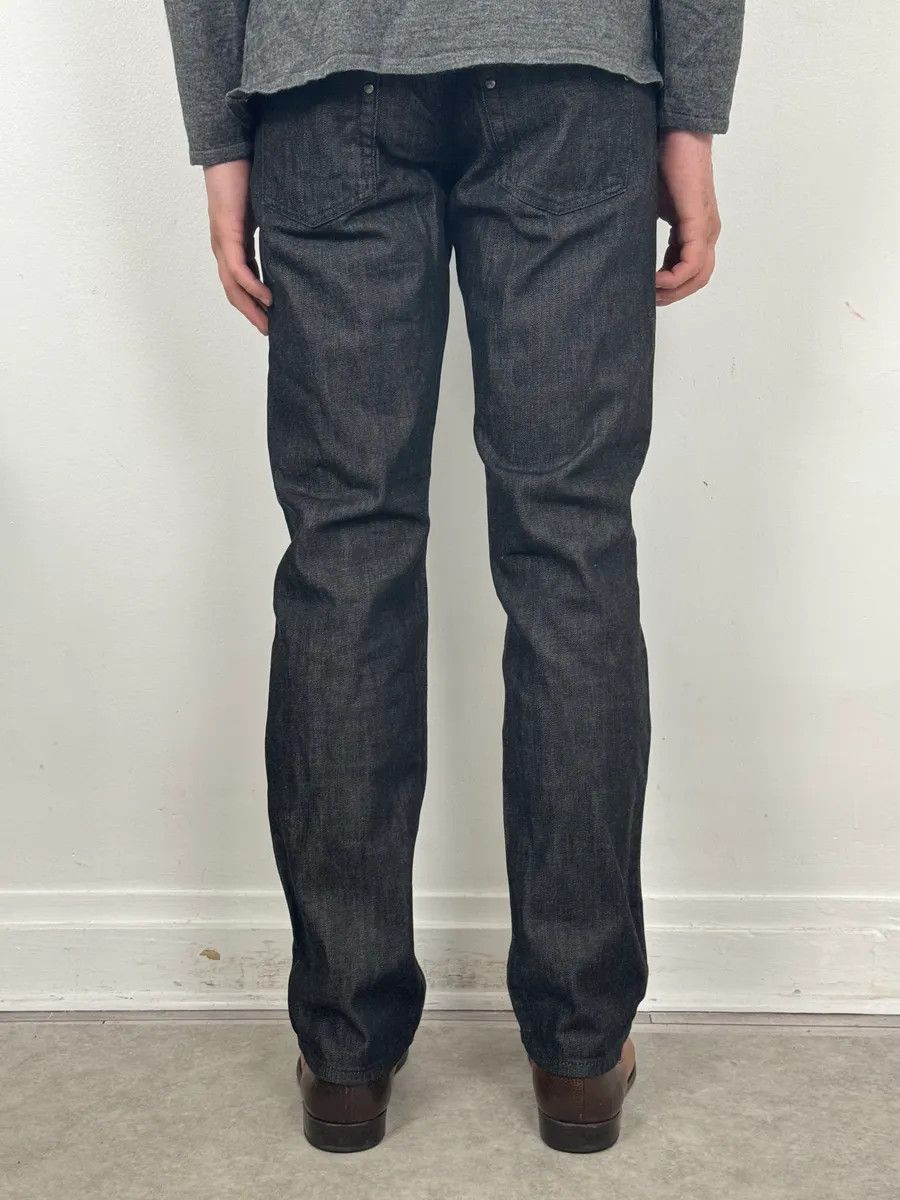 Gucci 2010s Gucci Black Brut Denim Jeans by Frida Giannini Size US 30 / EU 46 - 4 Thumbnail