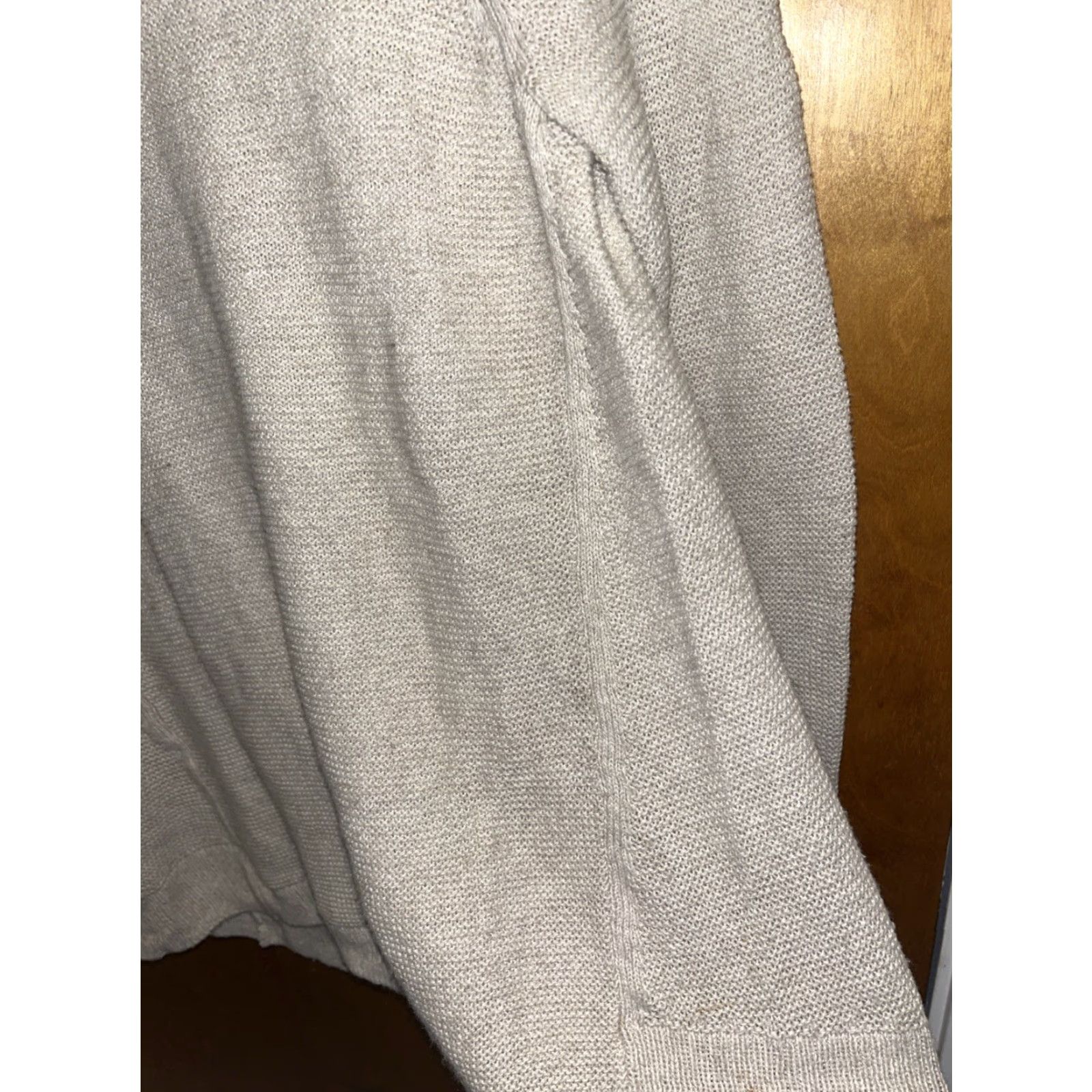 Madewell Madewell Cable-Knit Sweater Beige XS Pullover Casual Bohemian Womens Size XS / US 0-2 / IT 36-38 - 4 Thumbnail