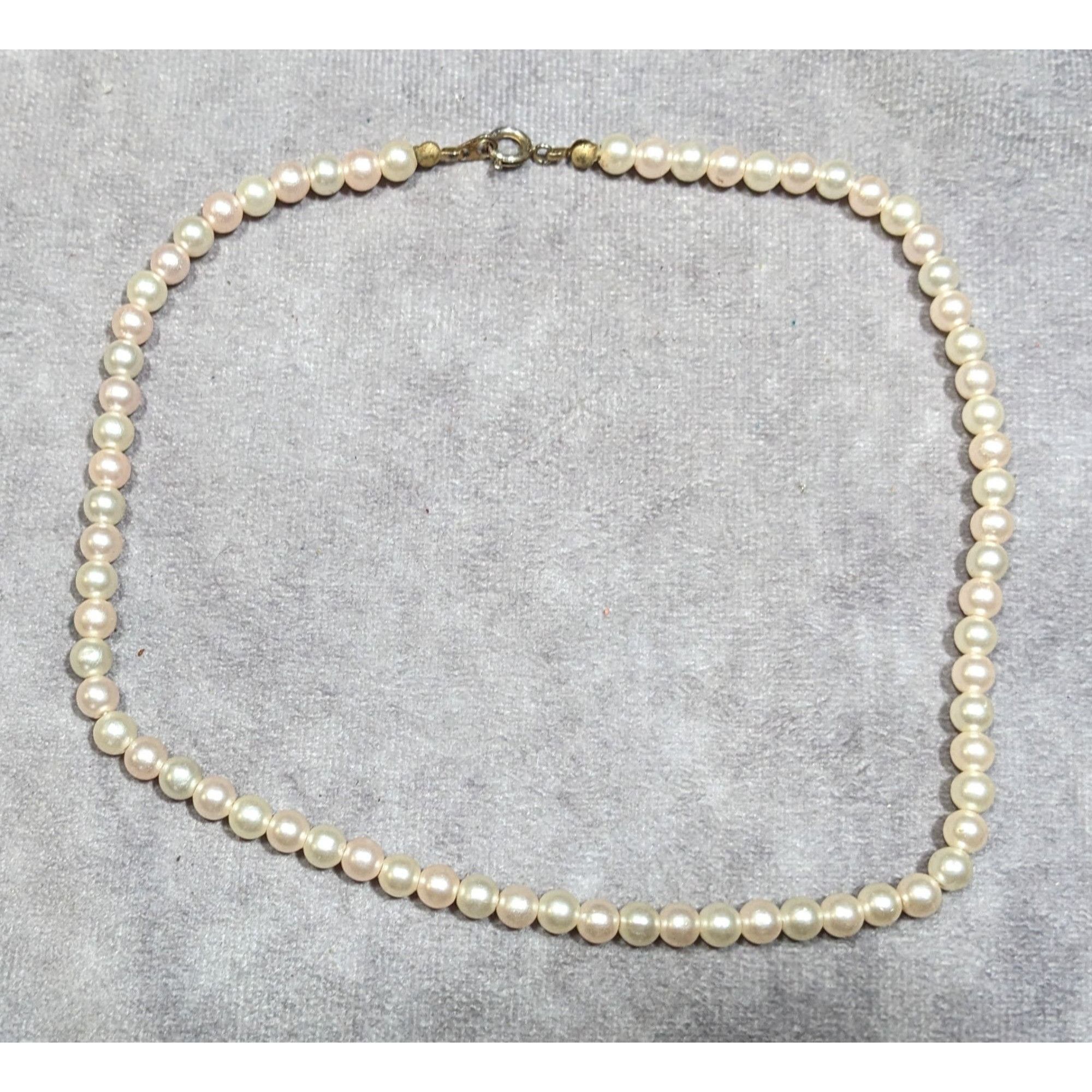 Other Simple Casual Faux Pearl Beaded Necklace Size ONE SIZE - 6 Thumbnail
