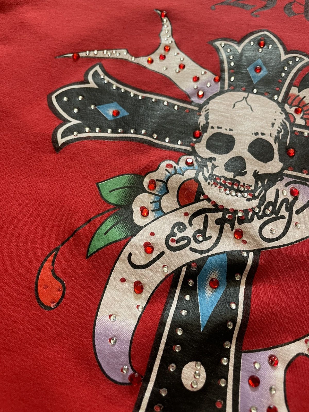Ed Hardy × Vintage Vintage Ed Hardy Y2K T-Shirt Size US S / EU 44-46 / 1 - 6 Thumbnail