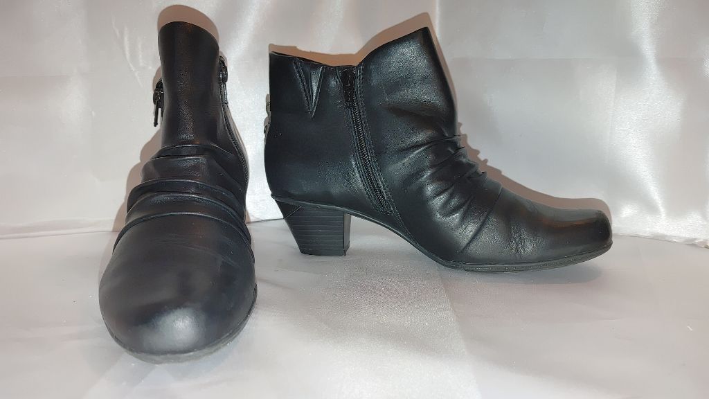 Earth Ragz Earth Pegasus Leather Ankle Boots Size 8.5 Size US 8.5 / IT 38.5 - 7 Thumbnail
