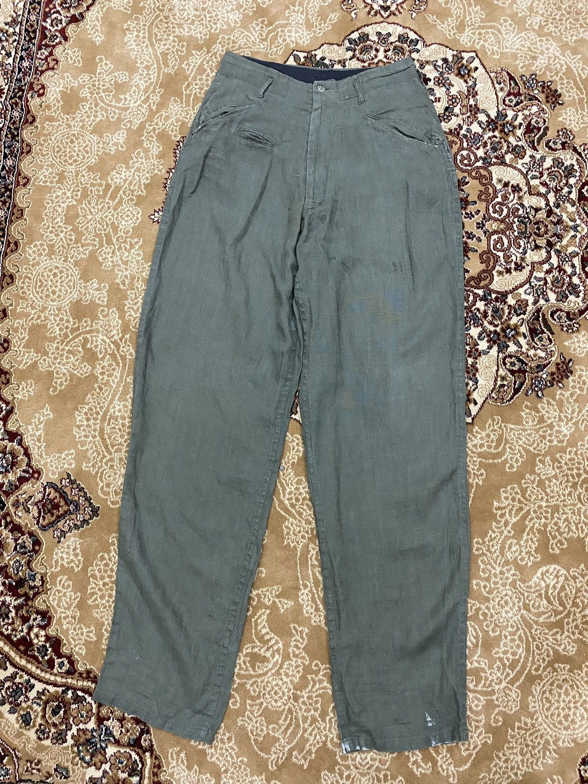 Designer × Y's for Men × Yohji Yamamoto Y’s For Men Casual Pant Size US 28 / EU 44 - 2 Thumbnail