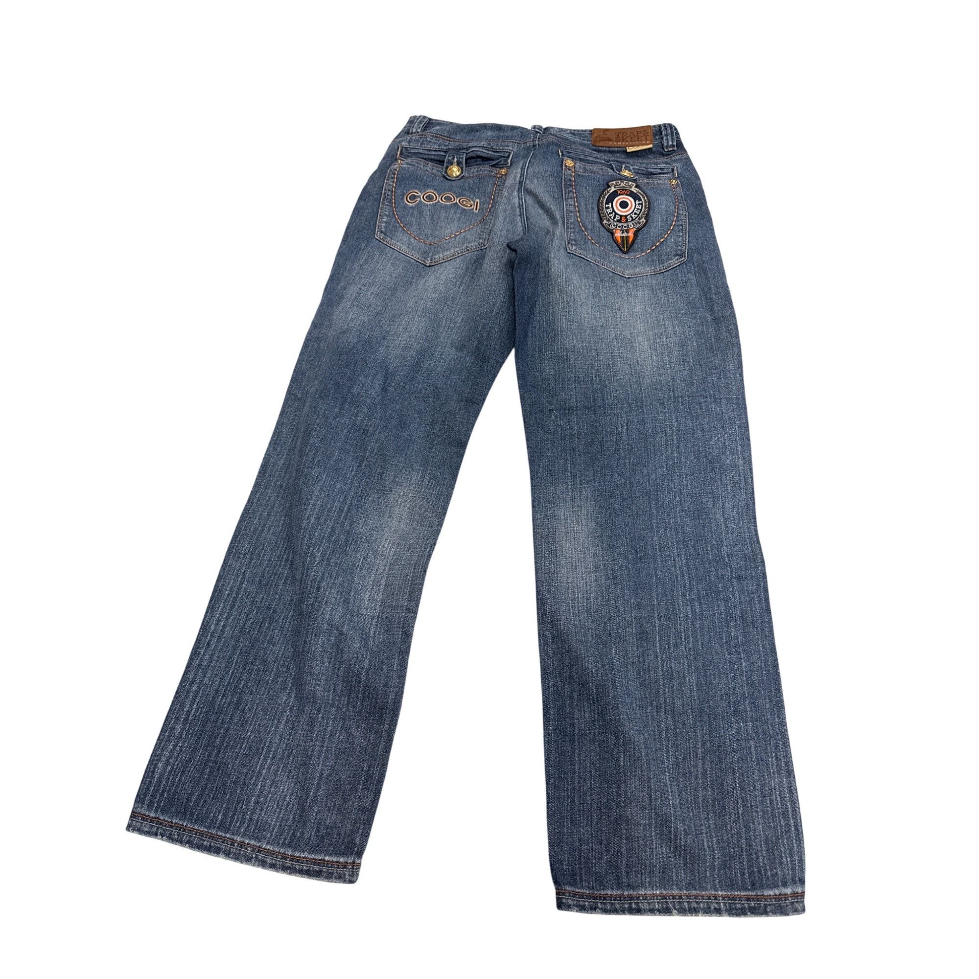 Coogi Coogi Mens Y2K Blue Denim Jeans 34L 34W SKU 7602 Size US 34 / EU 50 - 2 Thumbnail