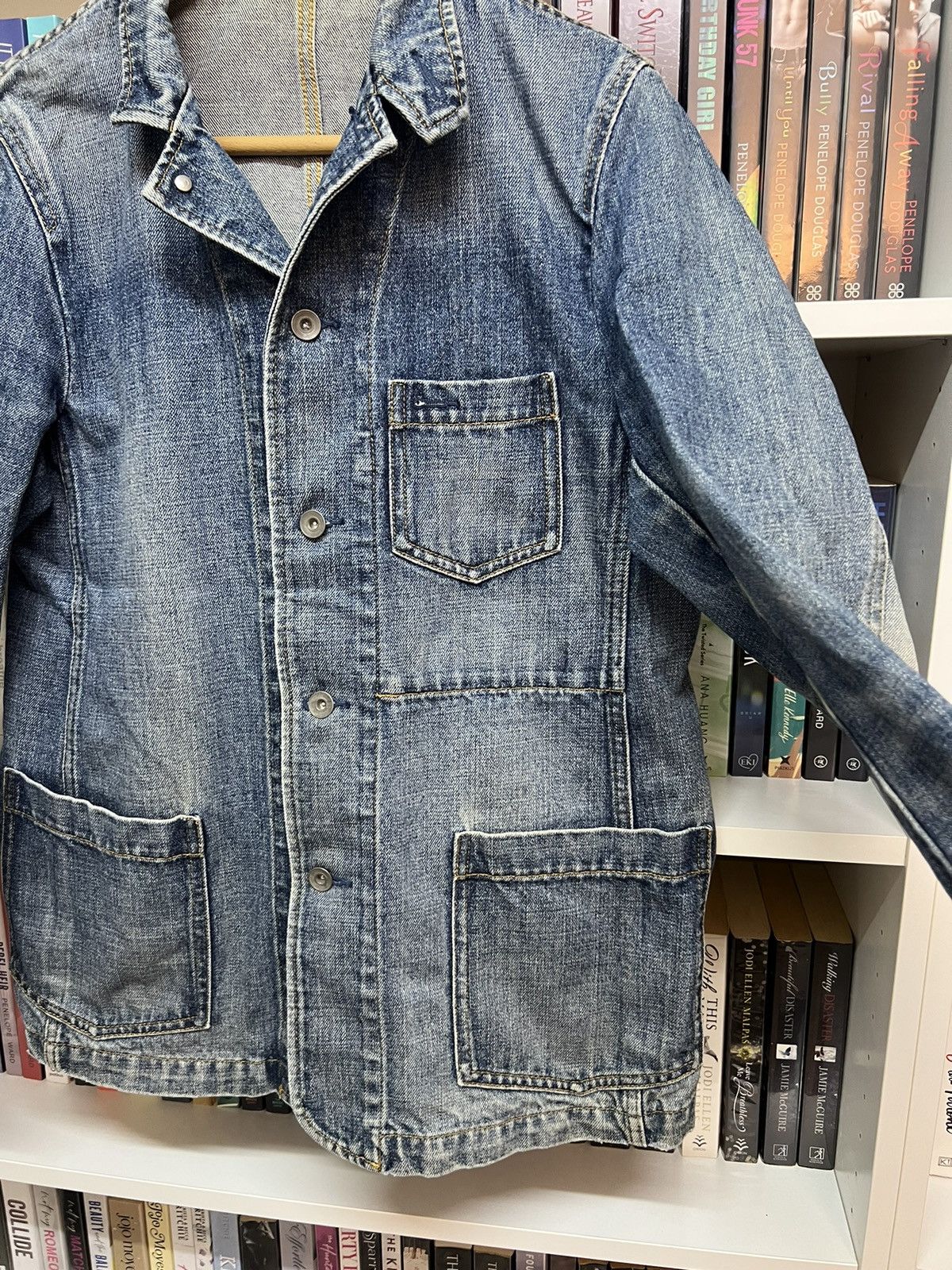 Uniqlo Y2K Uniqlo Denim Jacket Size US M / EU 48-50 / 2 - 5 Thumbnail