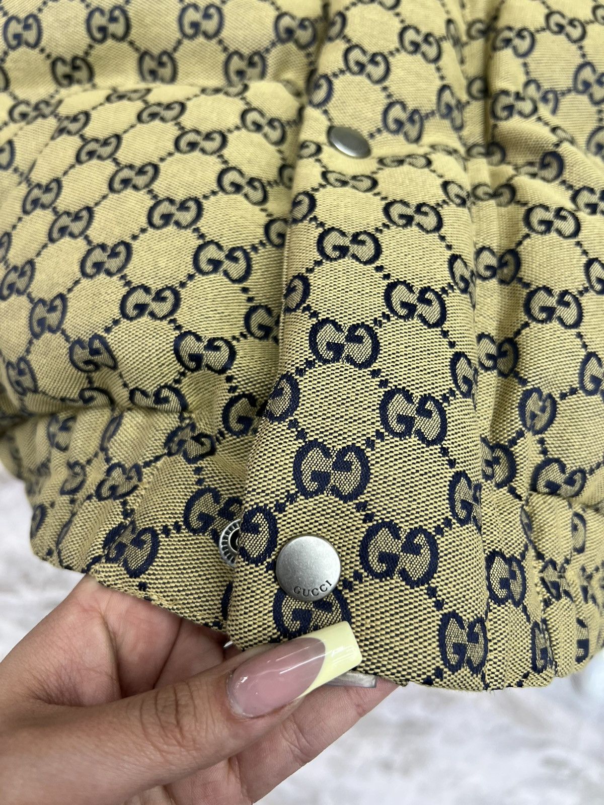 Gucci Gucci GG Canvas Puffer Jacket Size US XL / EU 56 / 4 - 11 Thumbnail