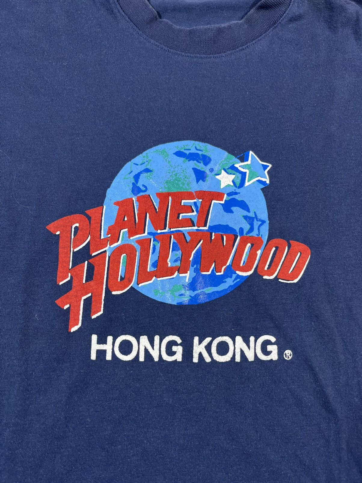 Planet Hollywood × Vintage Vintage 90s Planet Hollywood Hong Kong T Shirt Rare Size US M / EU 48-50 / 2 - 2 Thumbnail