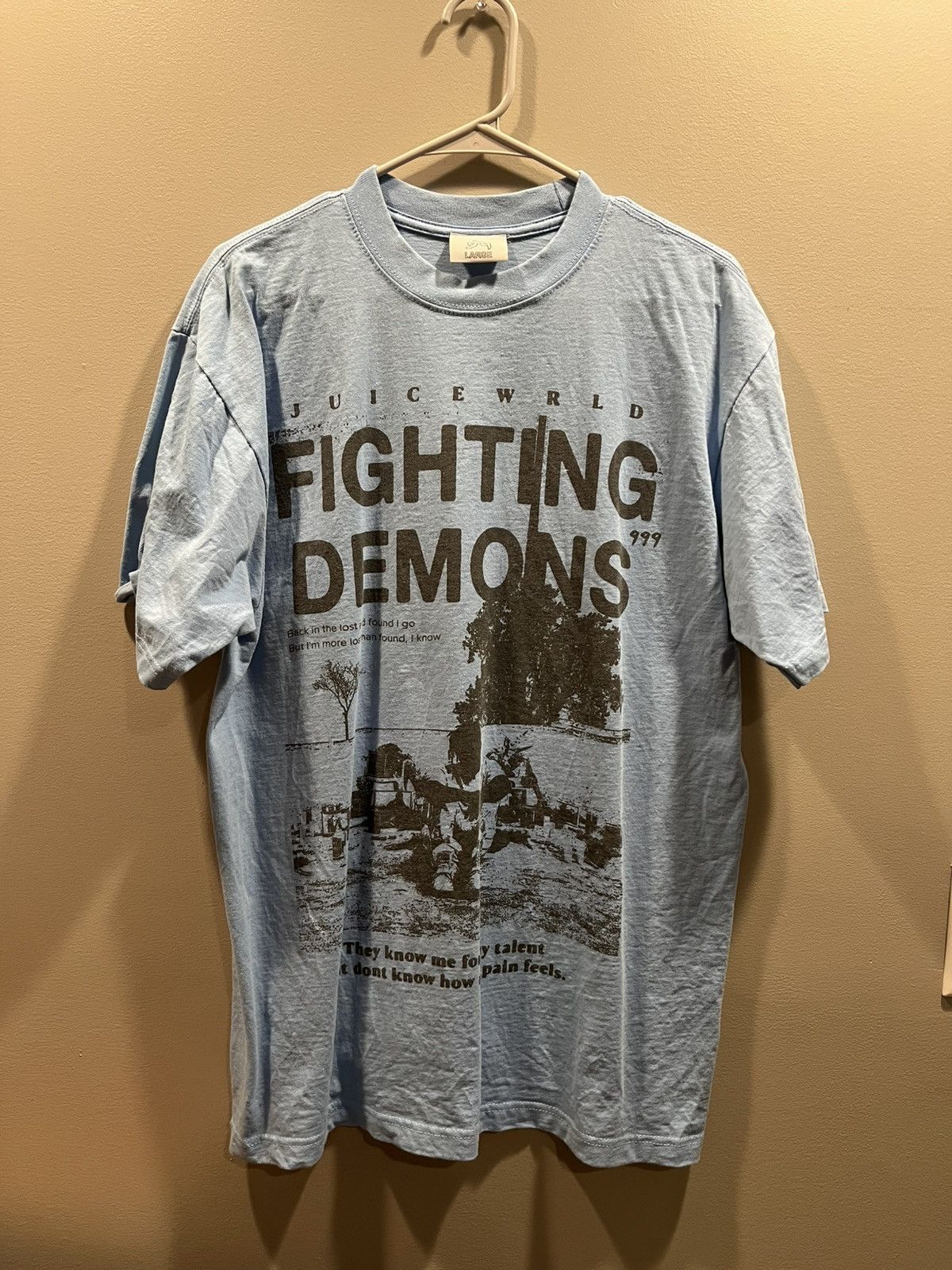 999 Club Juice Wrld Fighting Demons T | Grailed