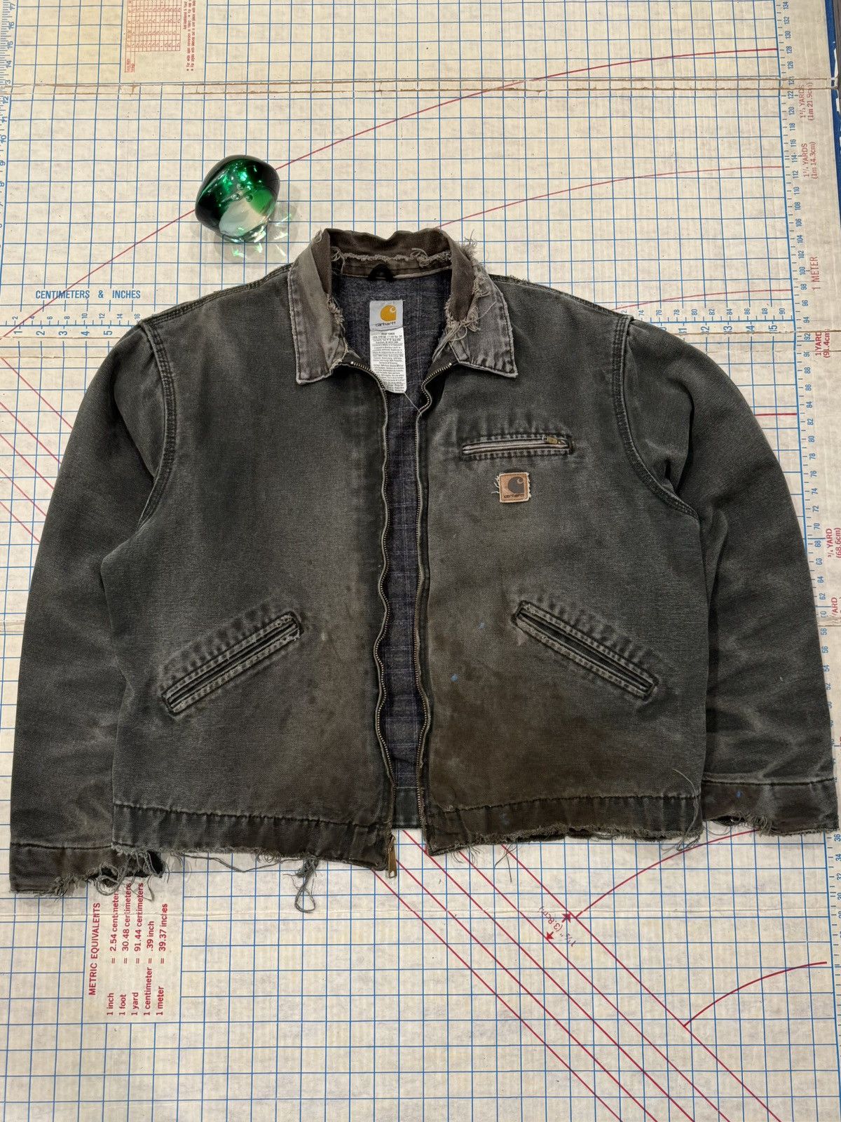 Carhartt Carhartt Detroit Jacket J97 Mos Green Size XL Used Condition Size US XL / EU 56 / 4 - 2 Thumbnail