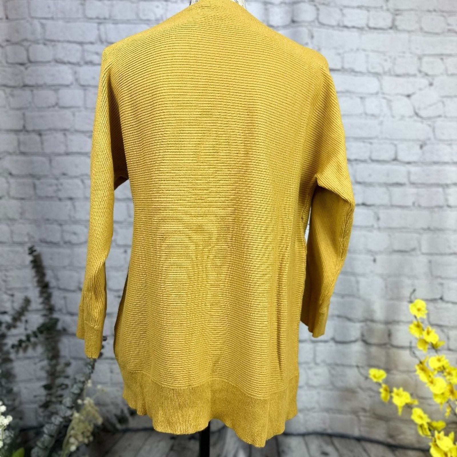 Other Cable & Gauge Ribbed Boat Neck Tunic - Golden - size L Size L / US 10 / IT 46 - 9 Thumbnail