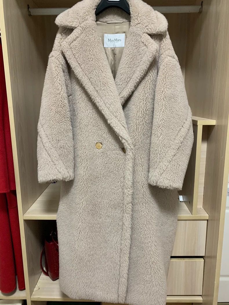 Max Mara Max Mara Teddy Bear Coat Long Size S / US 4 / IT 40 - 1 Thumbnail