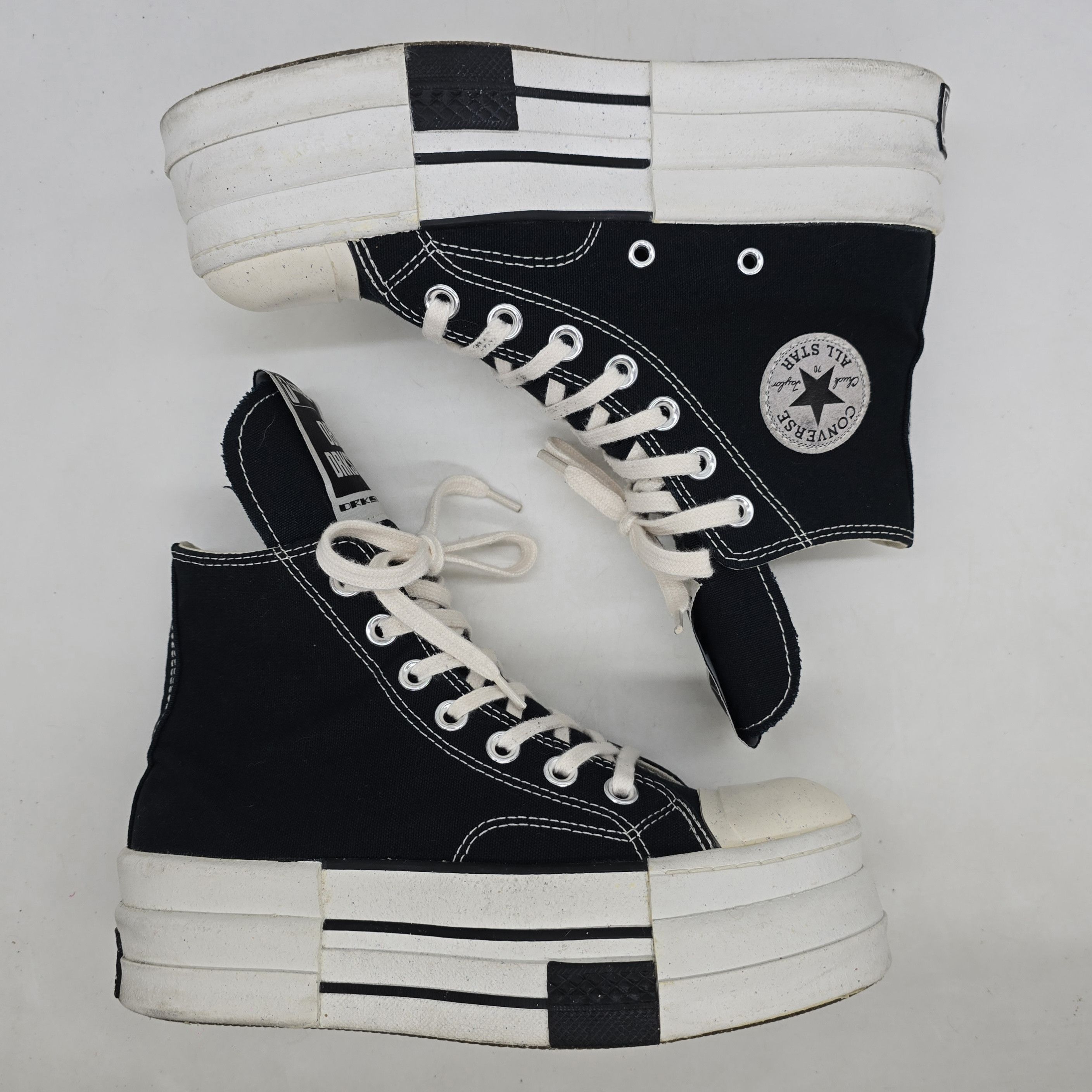 Converse × Rick Owens Drkshdw Converse x Rick Owens - 70s High - DBL DRKSTR HI Size US 6 / IT 36 - 6 Thumbnail