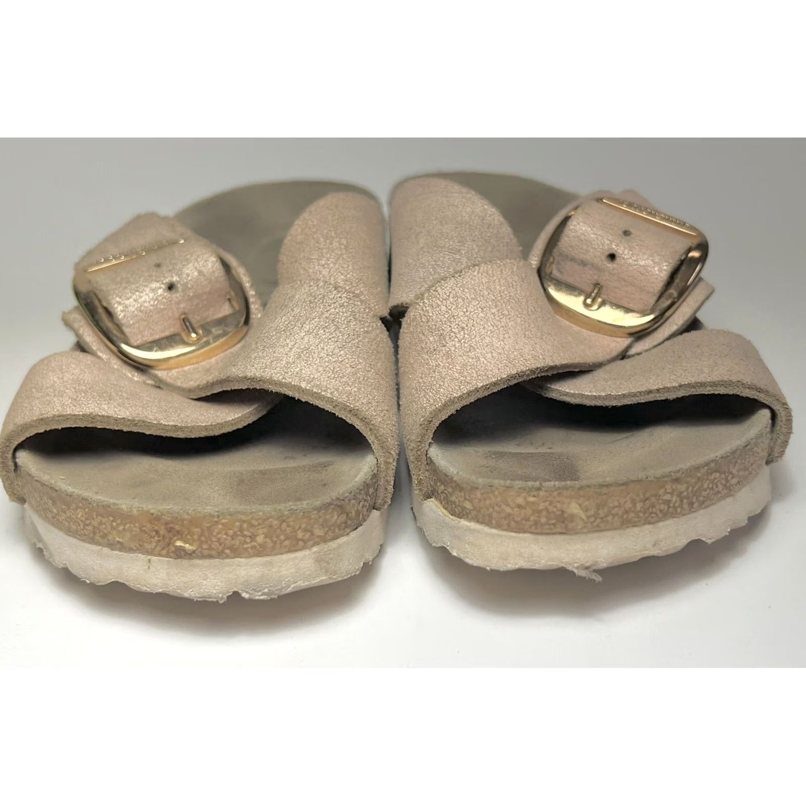 Birkenstock Birkenstock Siena Big Buckle Sandals Leather Rose Gold 36 US 6 Women Size US 6 / IT 36 - 5 Thumbnail