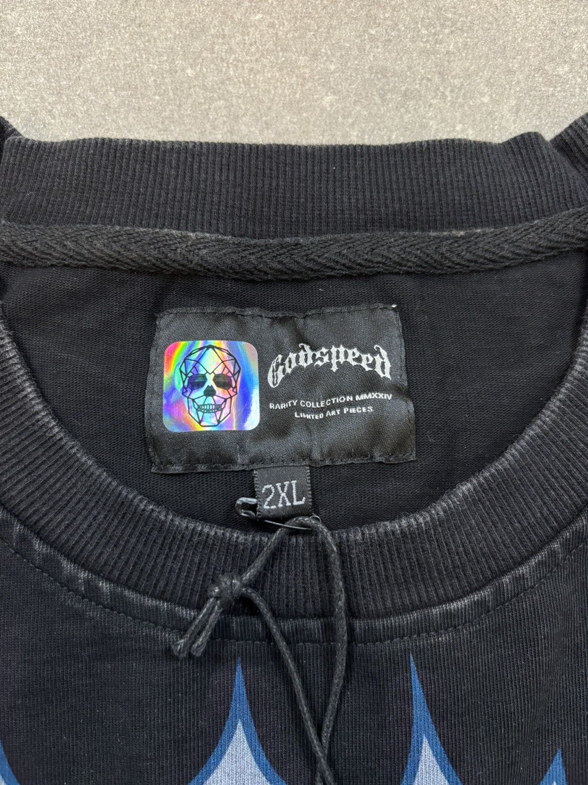 Godspeed Godspeed First Contact T-Shirt, Washed Black Size US XXL / EU 58 / 5 - 7 Thumbnail