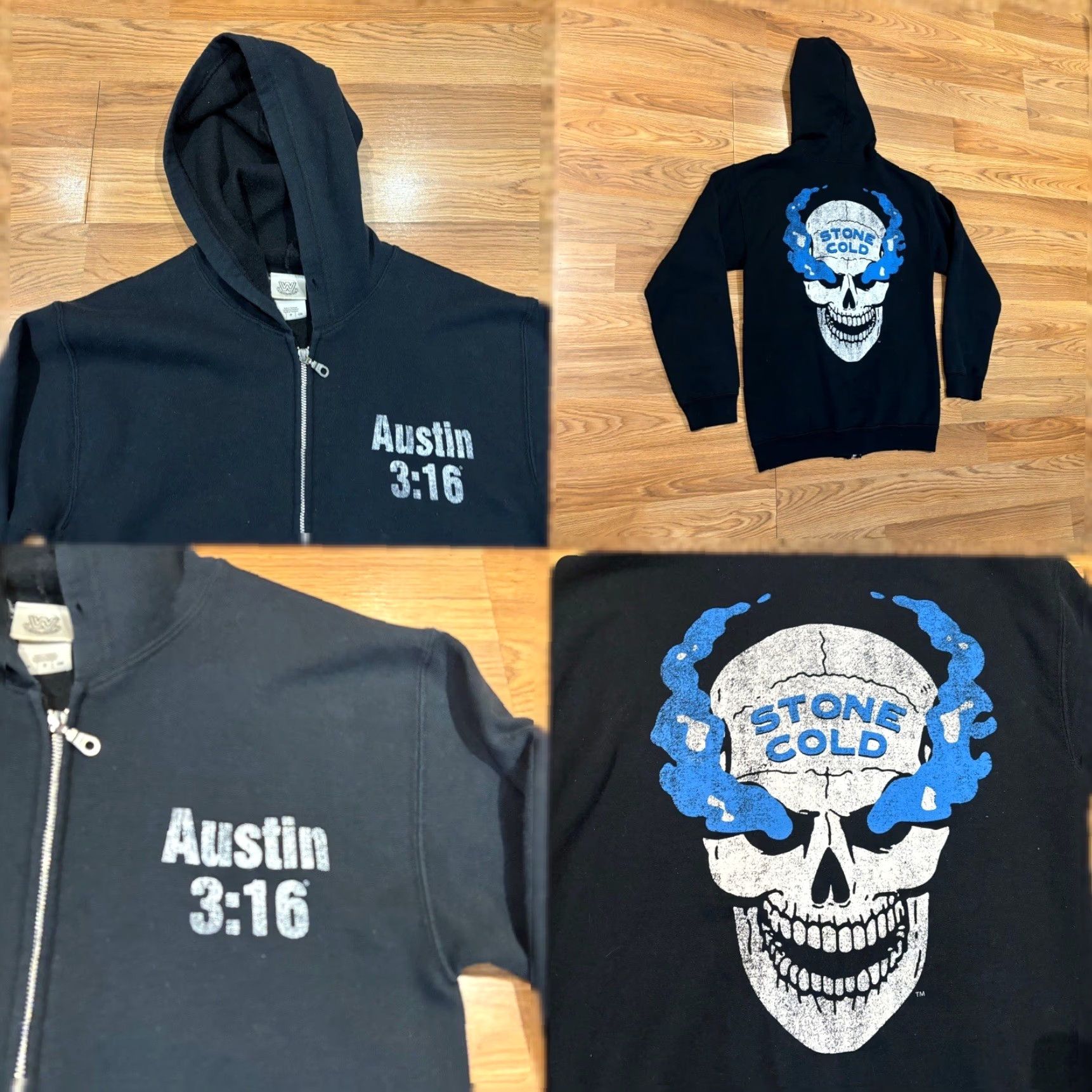 Vintage VINTAGE Stone Cold Steve Austin 3:16 Sweatshirt WWE WWF Wrestling Y2K 90s Small Size US S / EU 44-46 / 1 - 2 Thumbnail