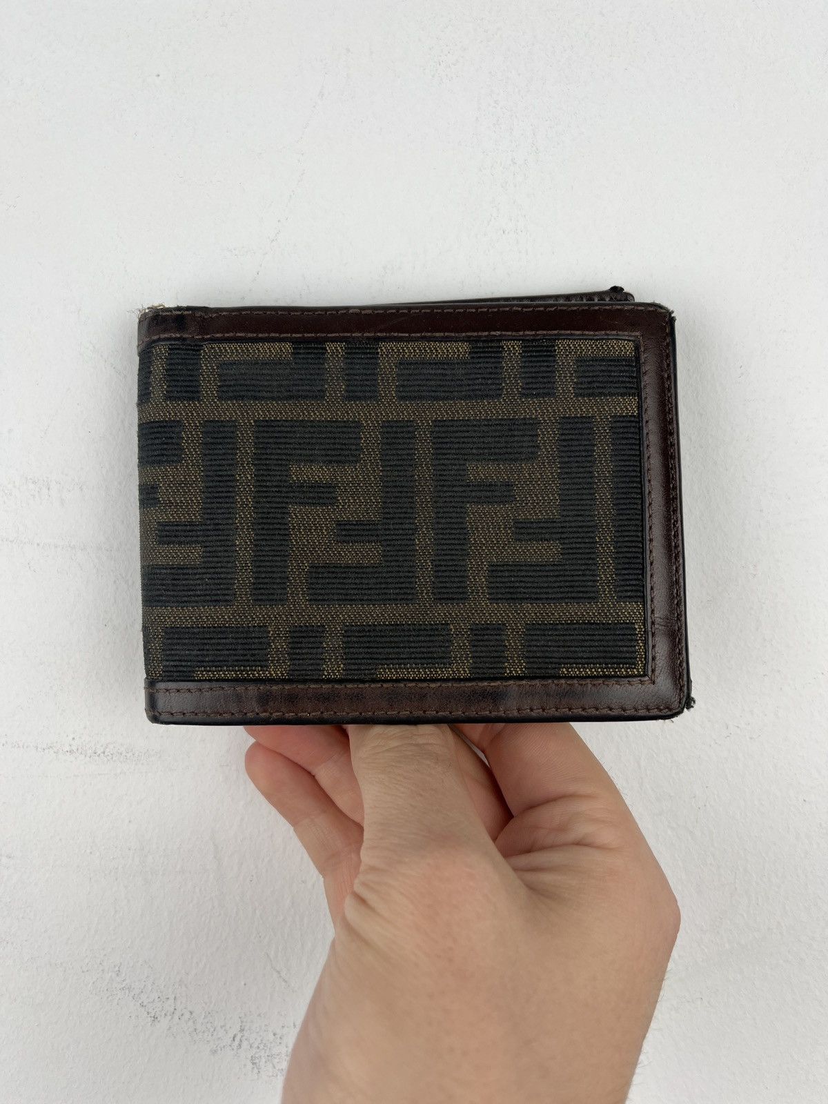 Fendi Fendi Leather Monogram Vintage Wallet Size ONE SIZE - 1 Thumbnail